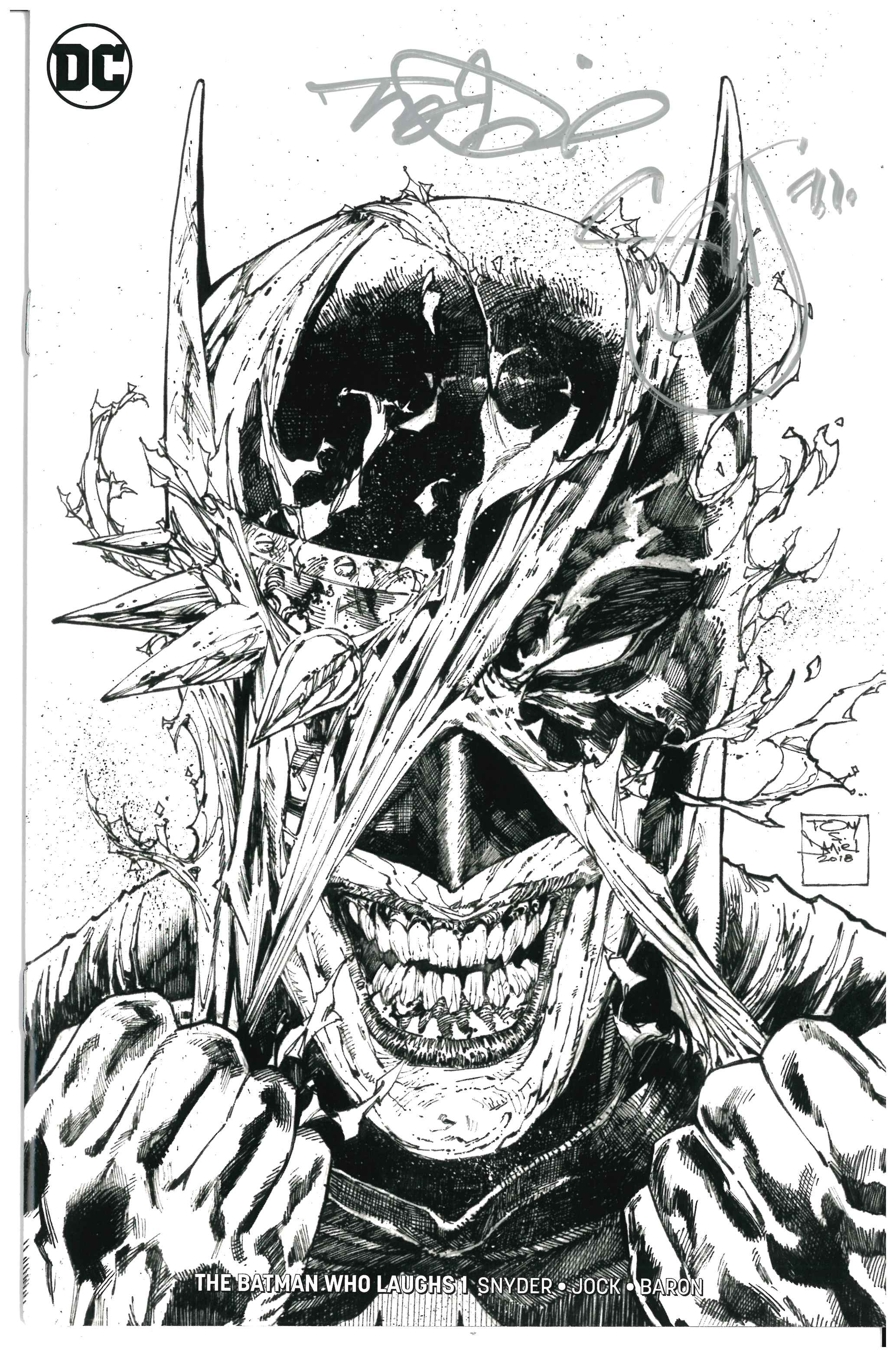 Batman Who Laughs #1 | Signed by Jock & Scott Synder