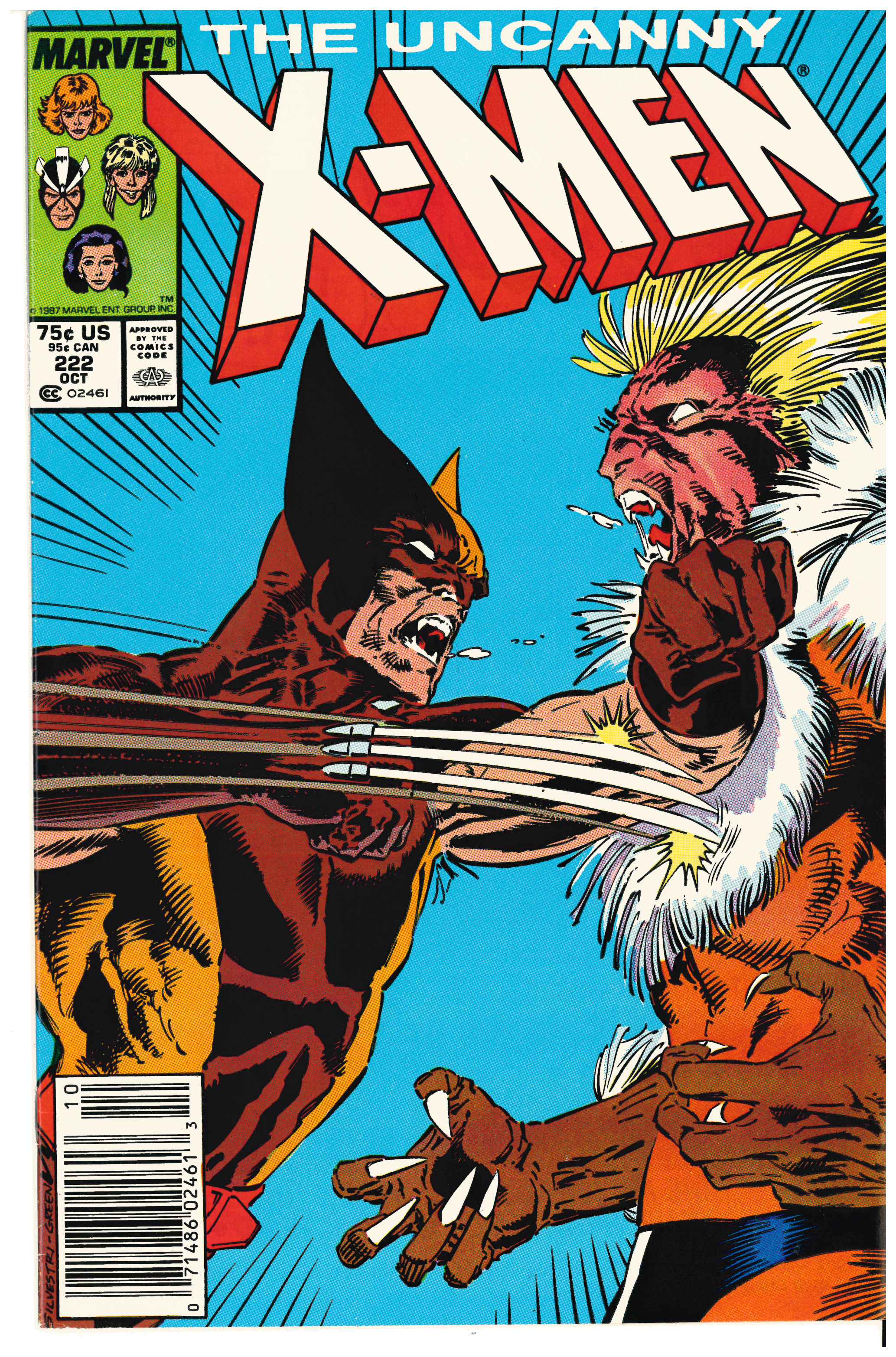 Uncanny X-Men #222