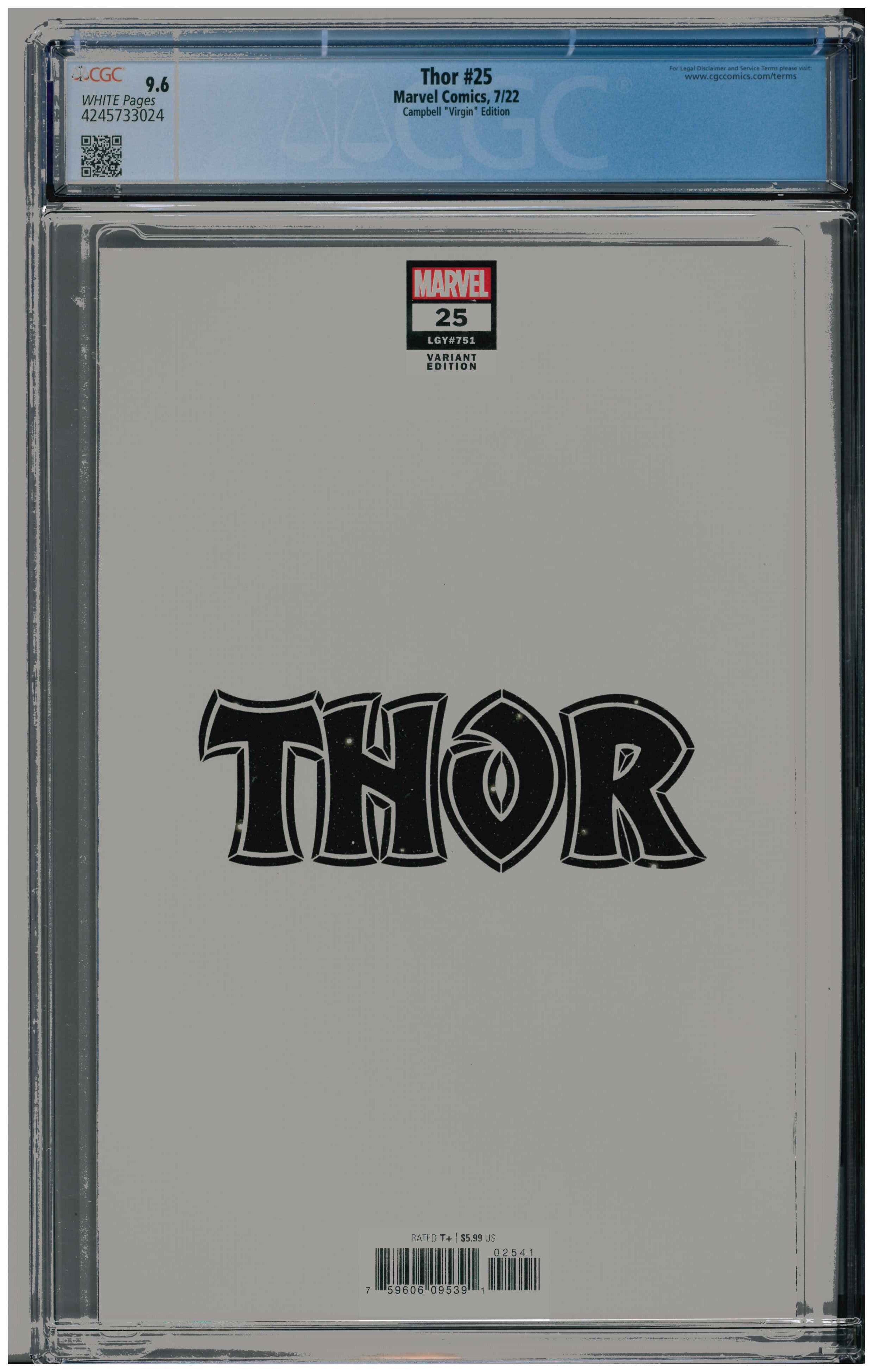 Thor #25 backside