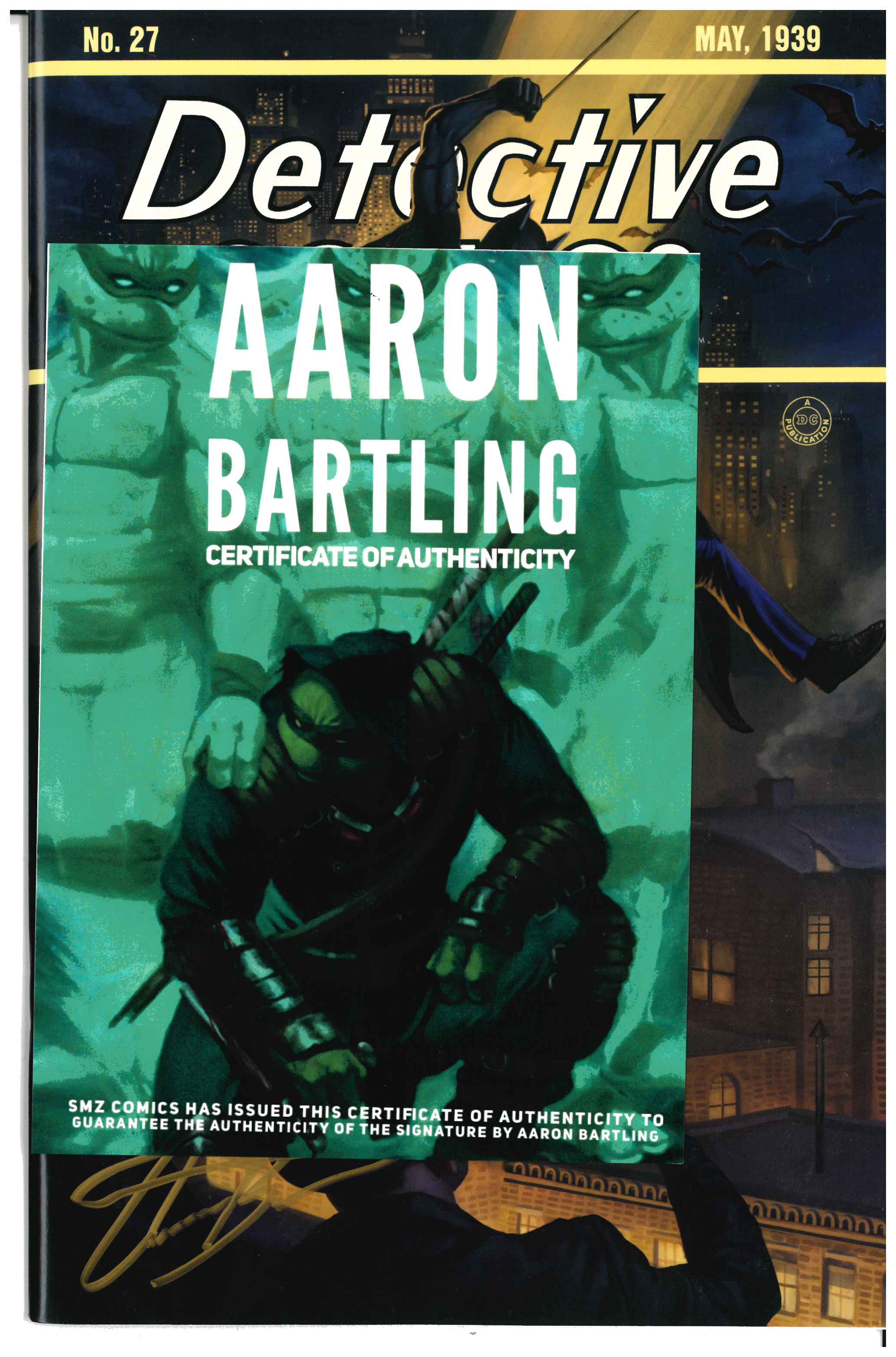 Detective Comics #27 | Signed by Aaron Bartling COA
