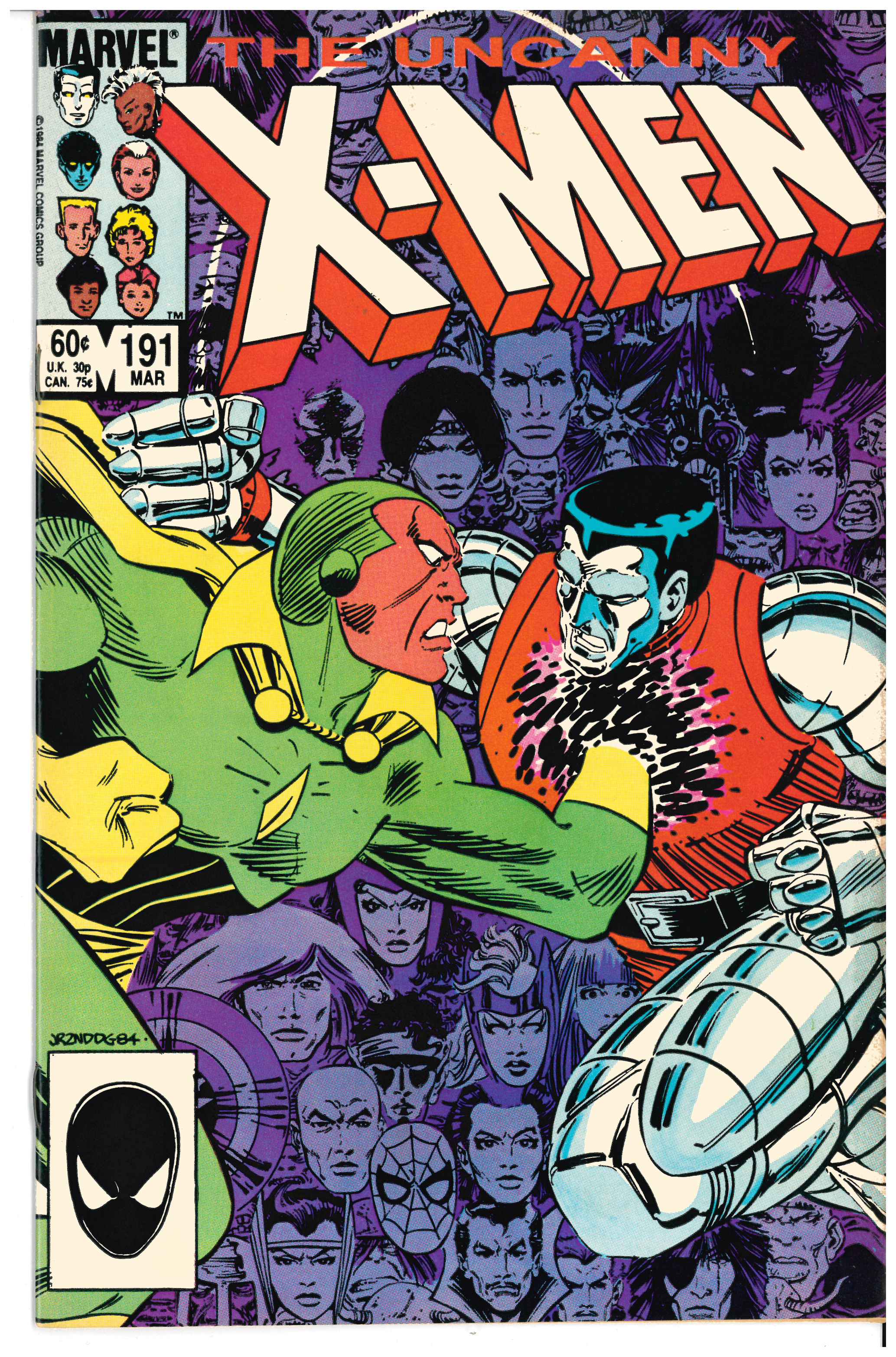 The uncanny X-Men # hot 191