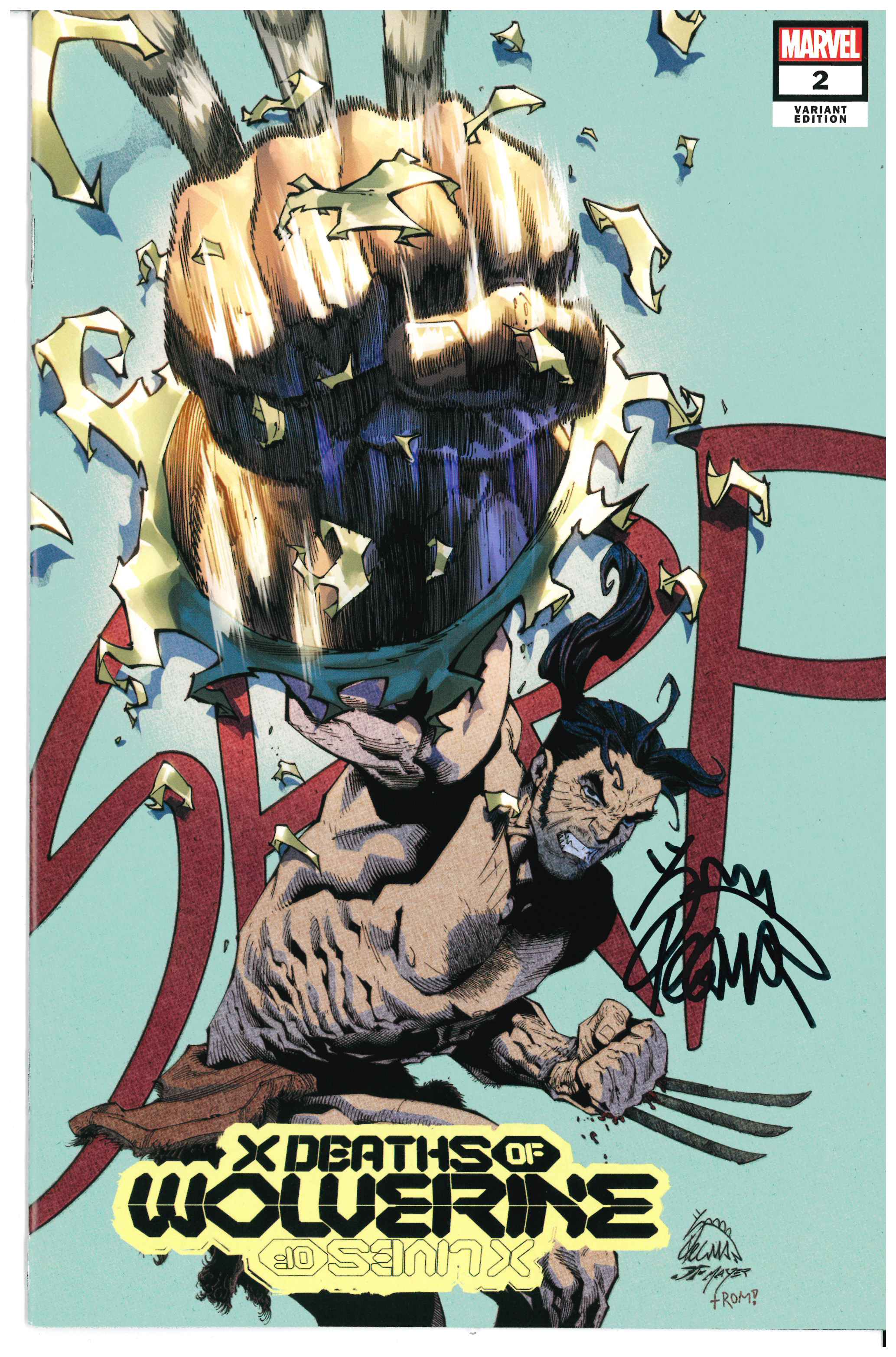 X Deaths of Wolverine #2 | Signed by Ryan Stegman