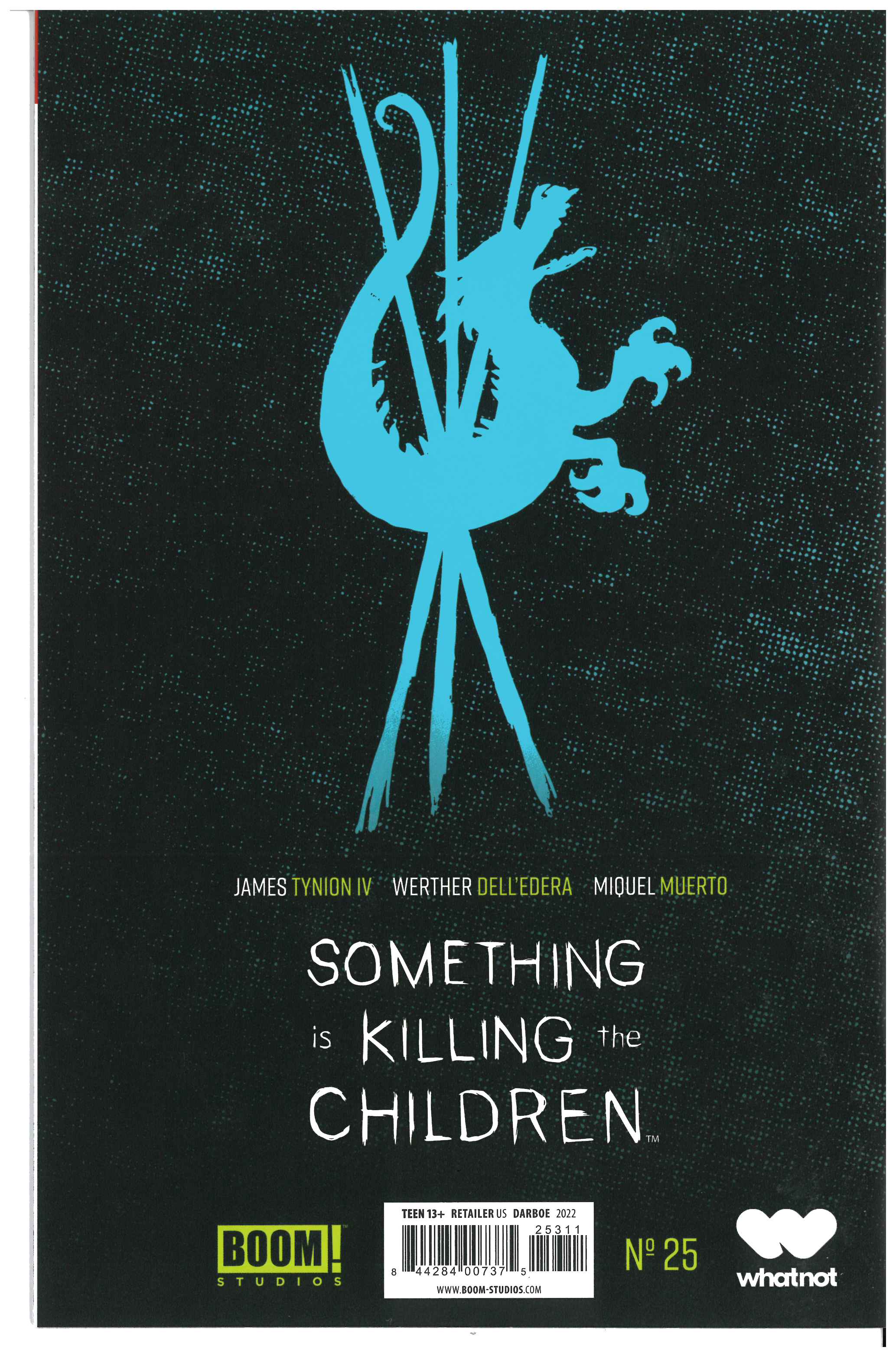 Something is Killing the Children #25 backside