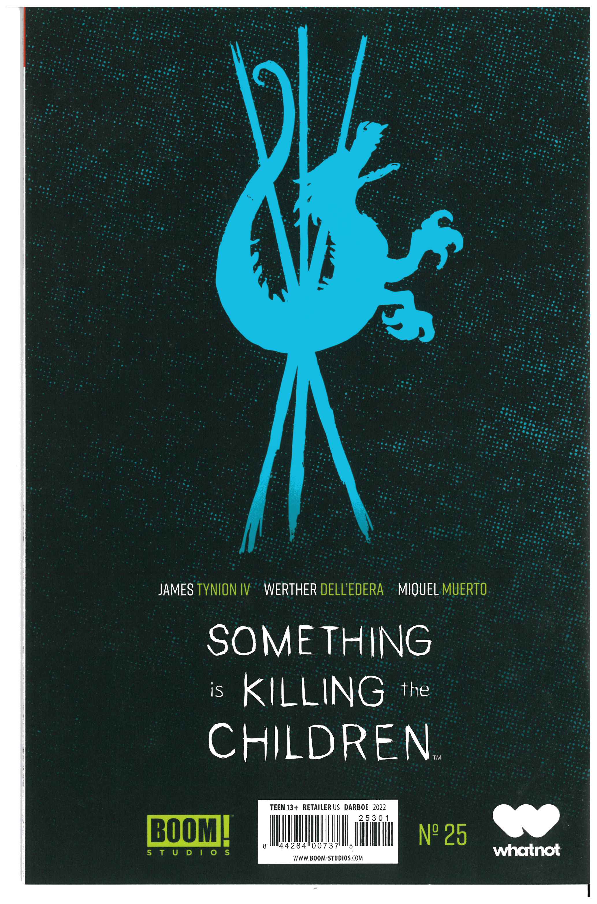 Something is Killing the Children #25 backside