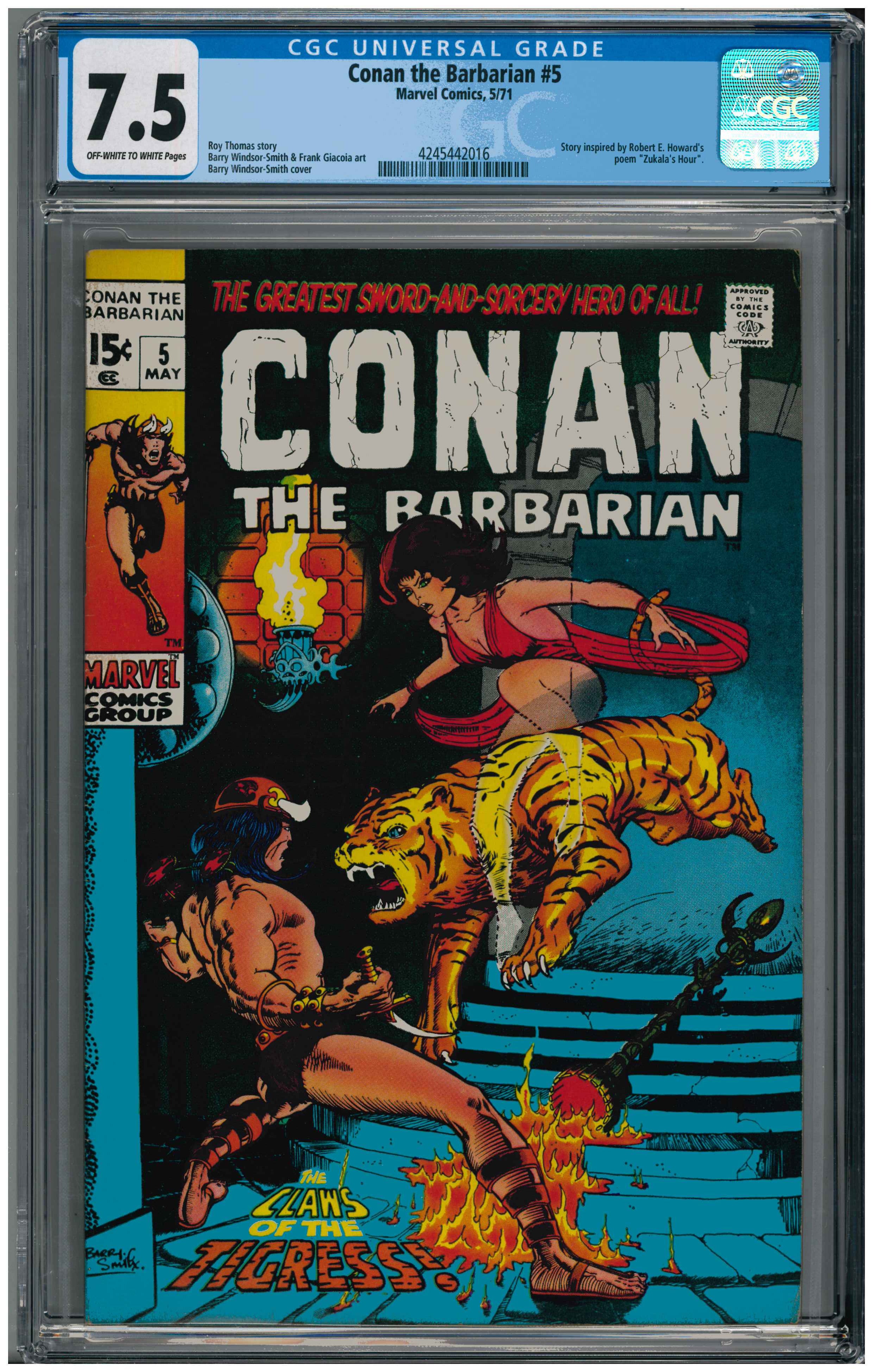 Conan the Barbarian #5