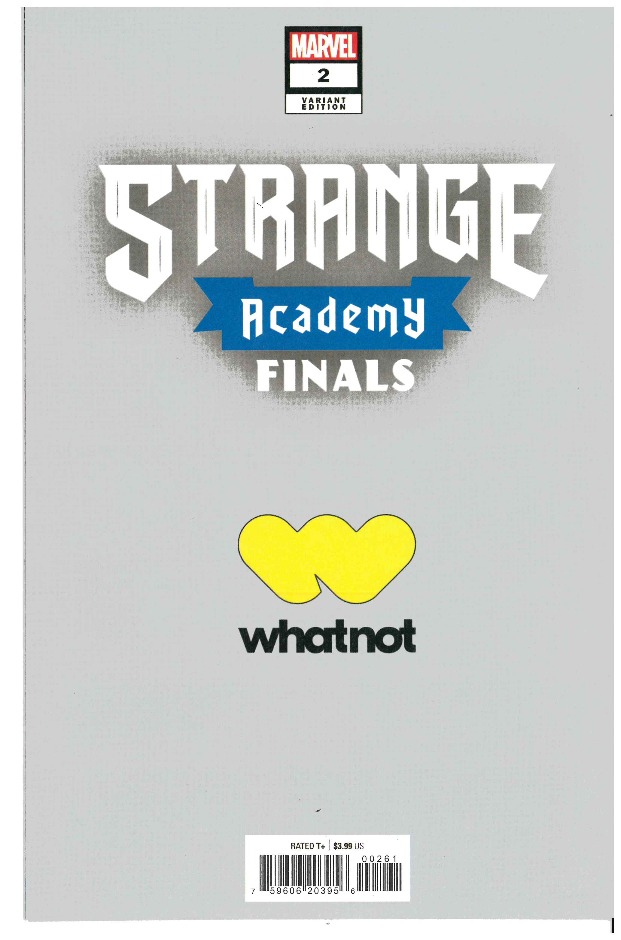 Strange Academy: Finals #1 | Unterschrieben von Humberto Ramos backside