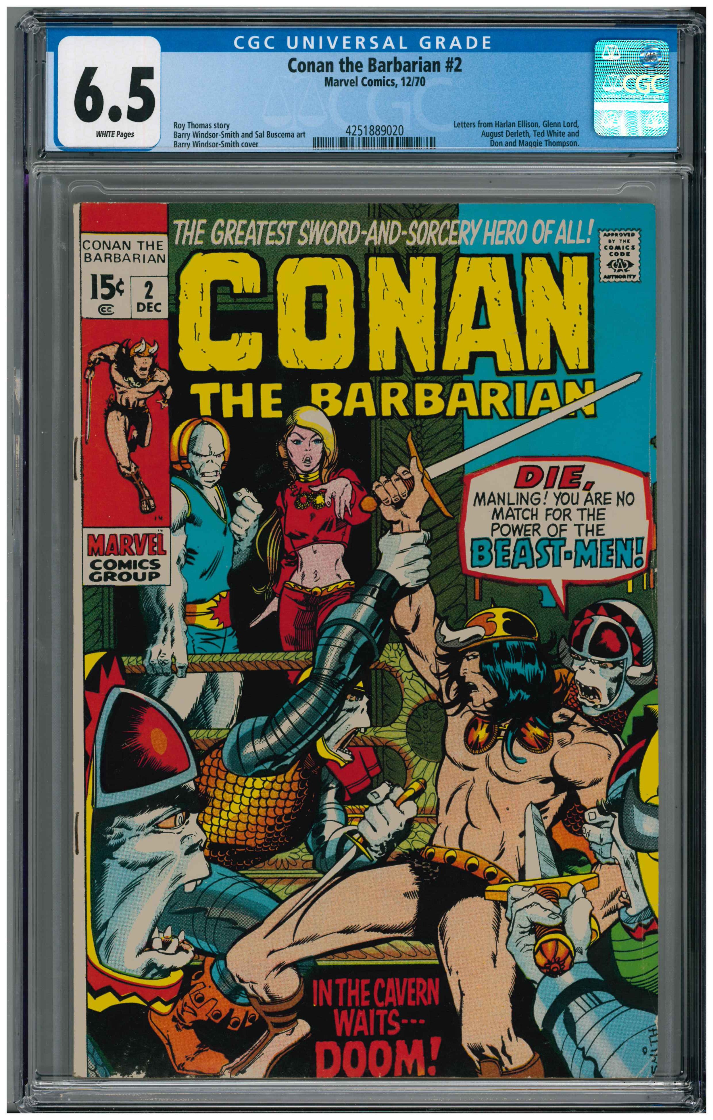 Conan the Barbarian #2