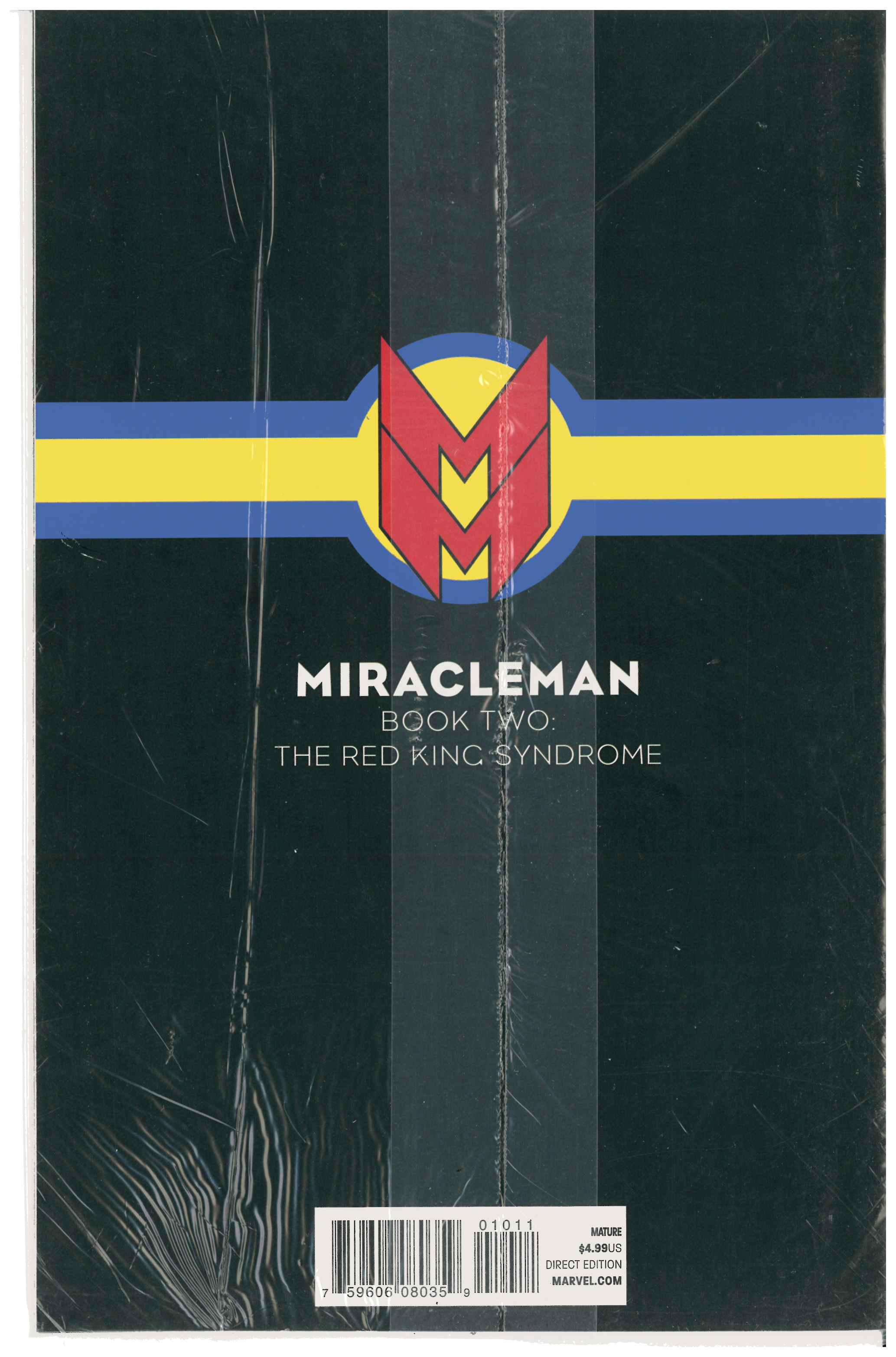 Miracleman #10 Rückseite