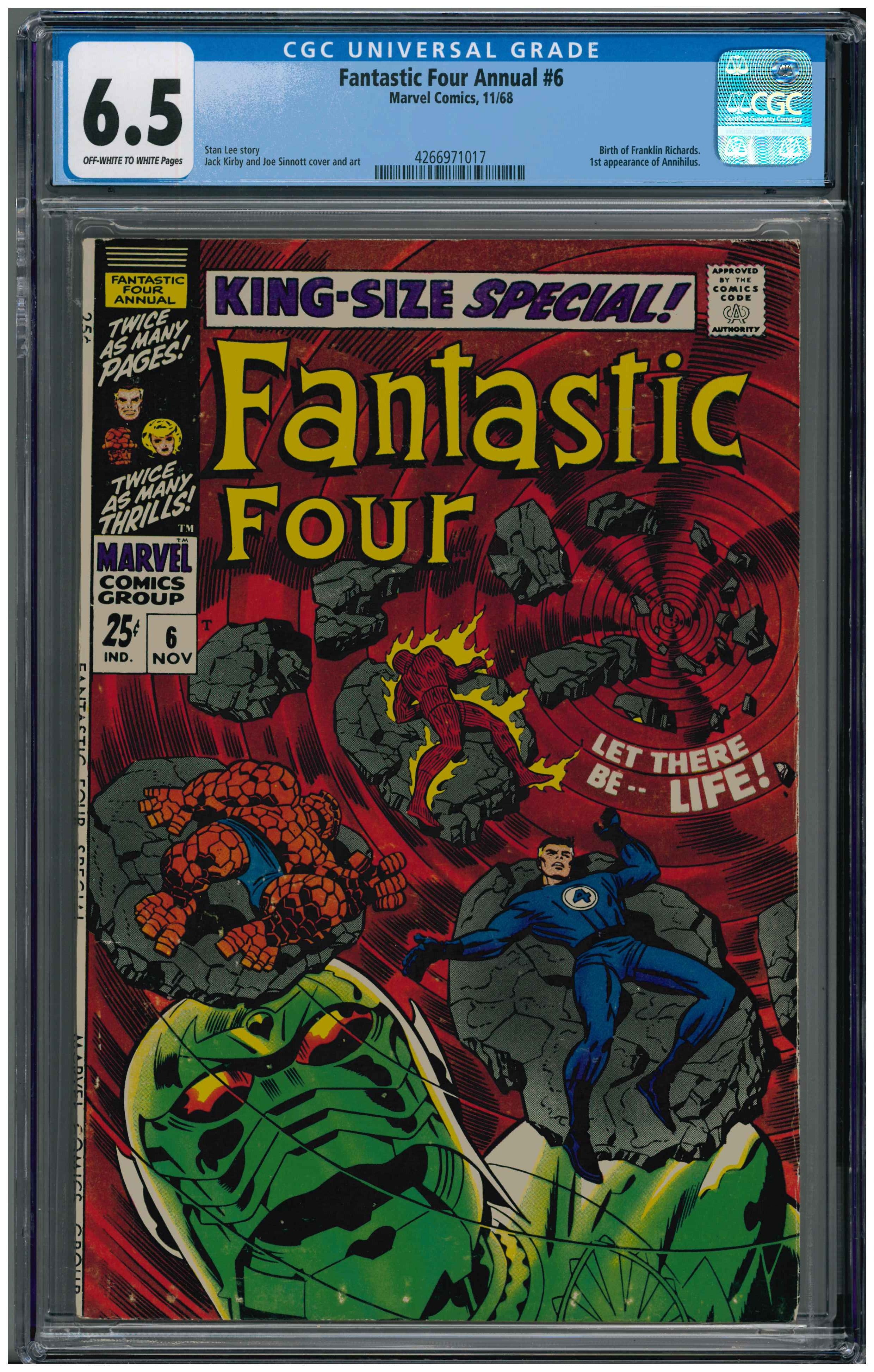 Fantastic Four Annual #6