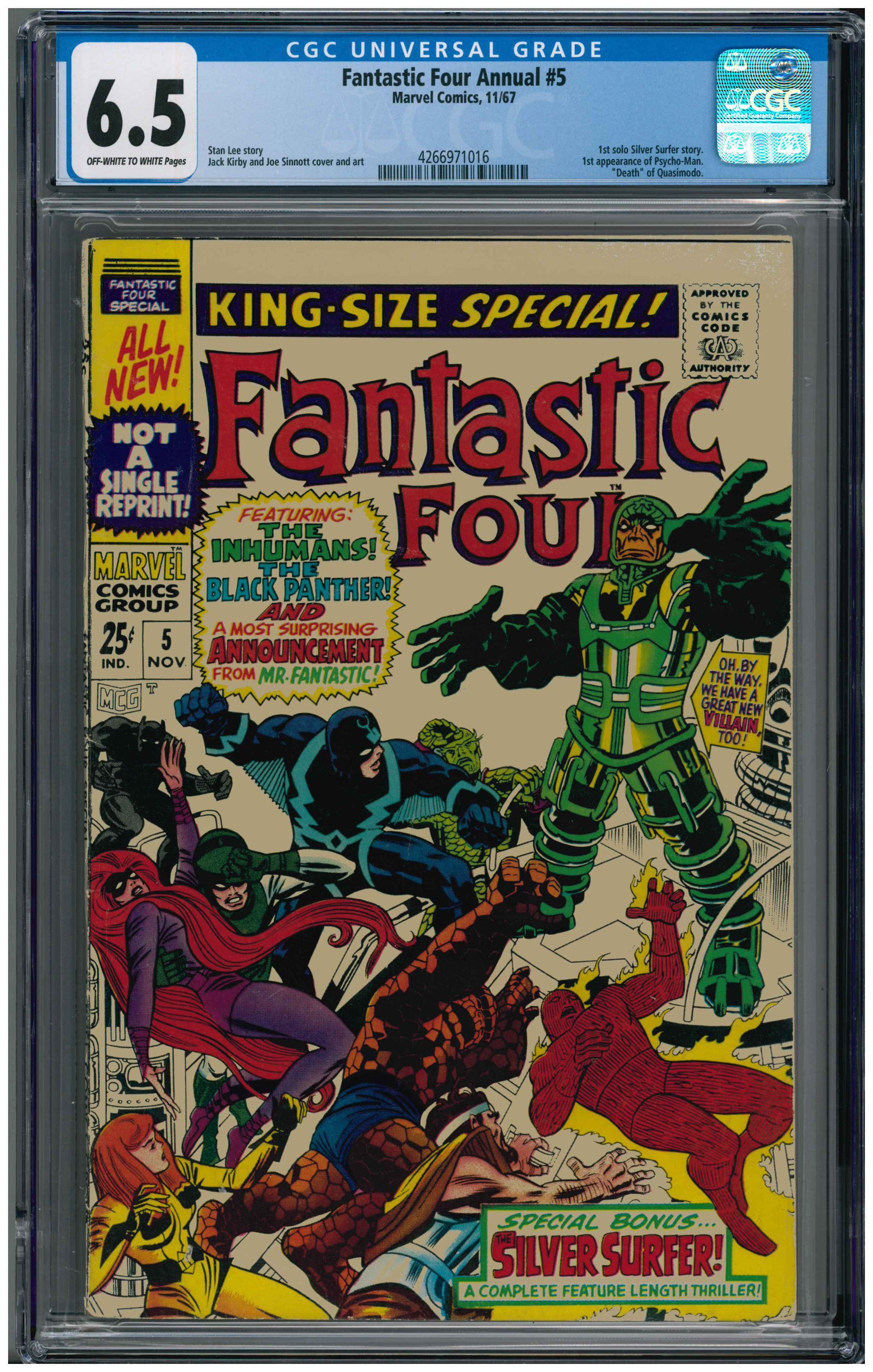 Fantastic Four Annual #5