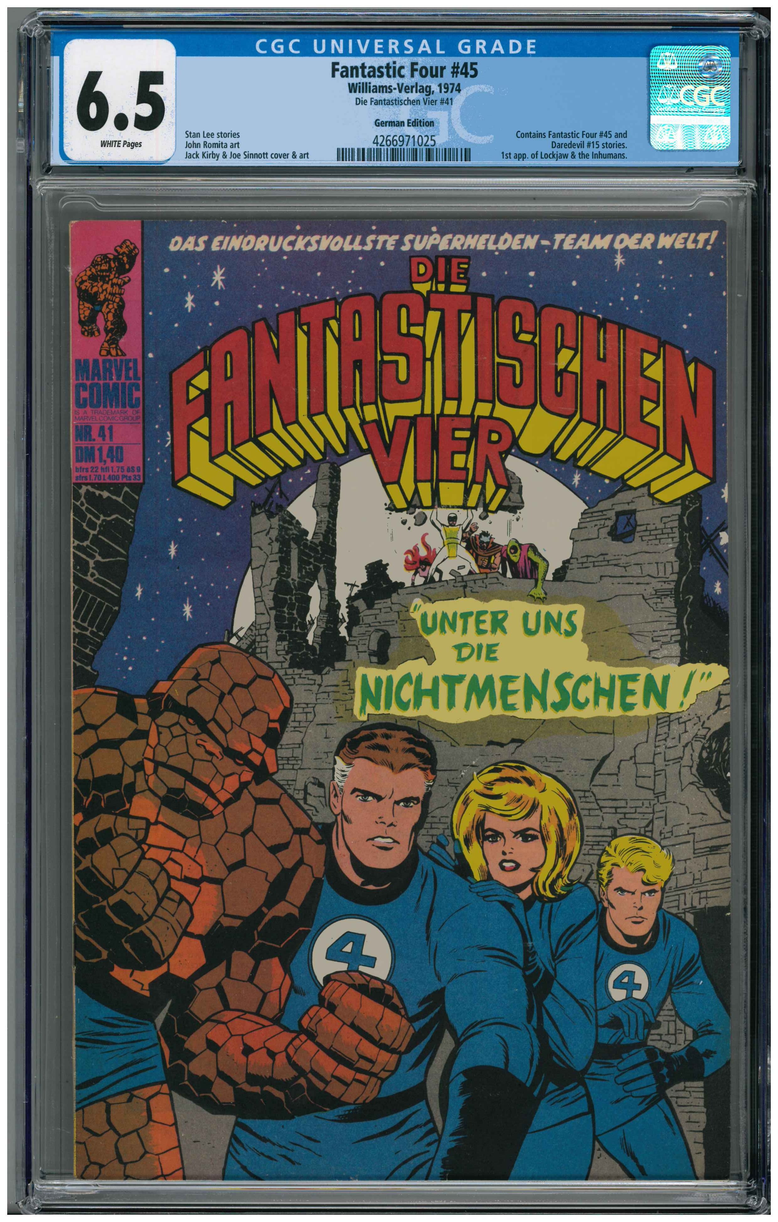 Fantastic Four #45 | German Edition