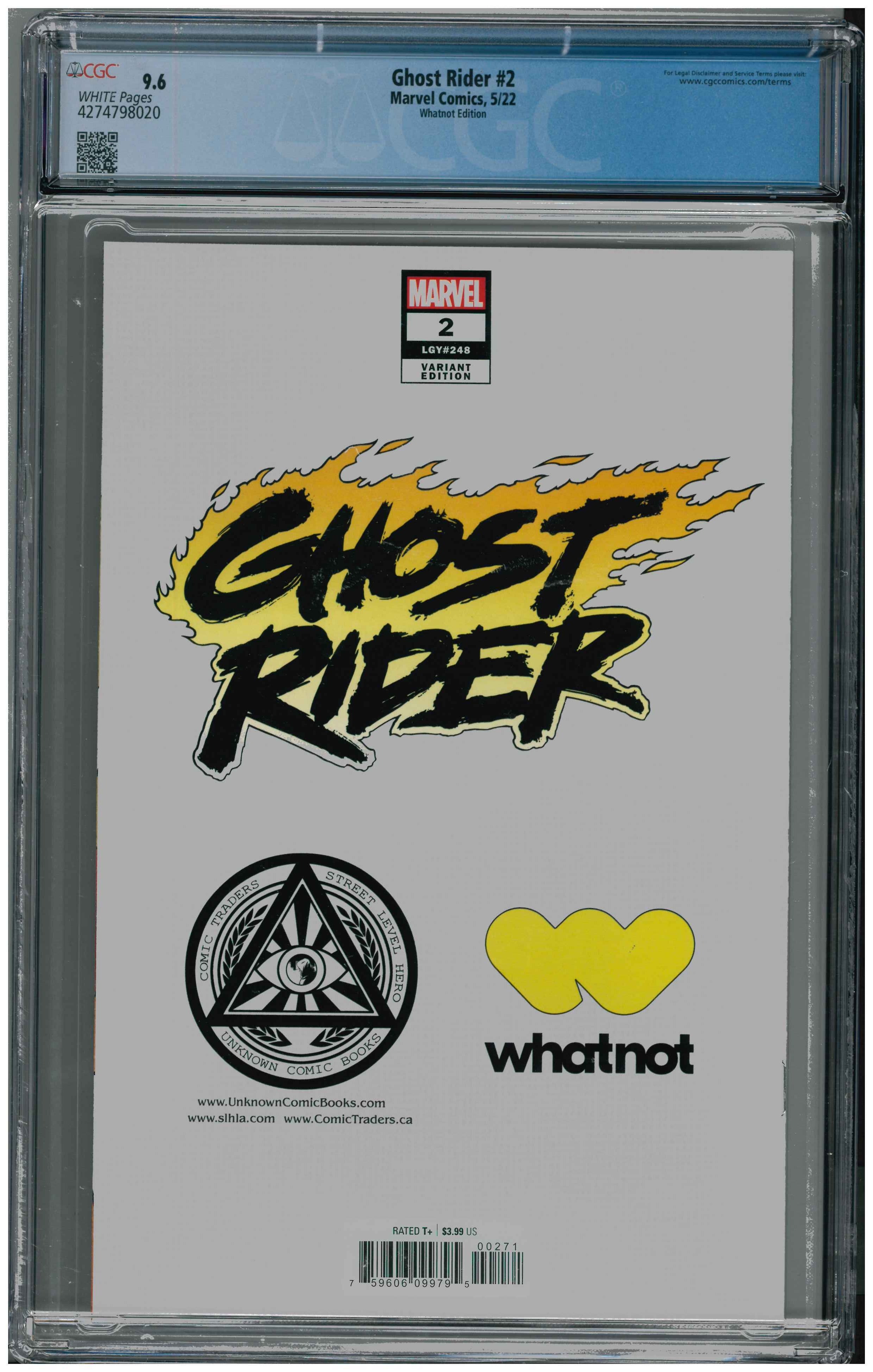 Ghost Rider #2 Rückseite