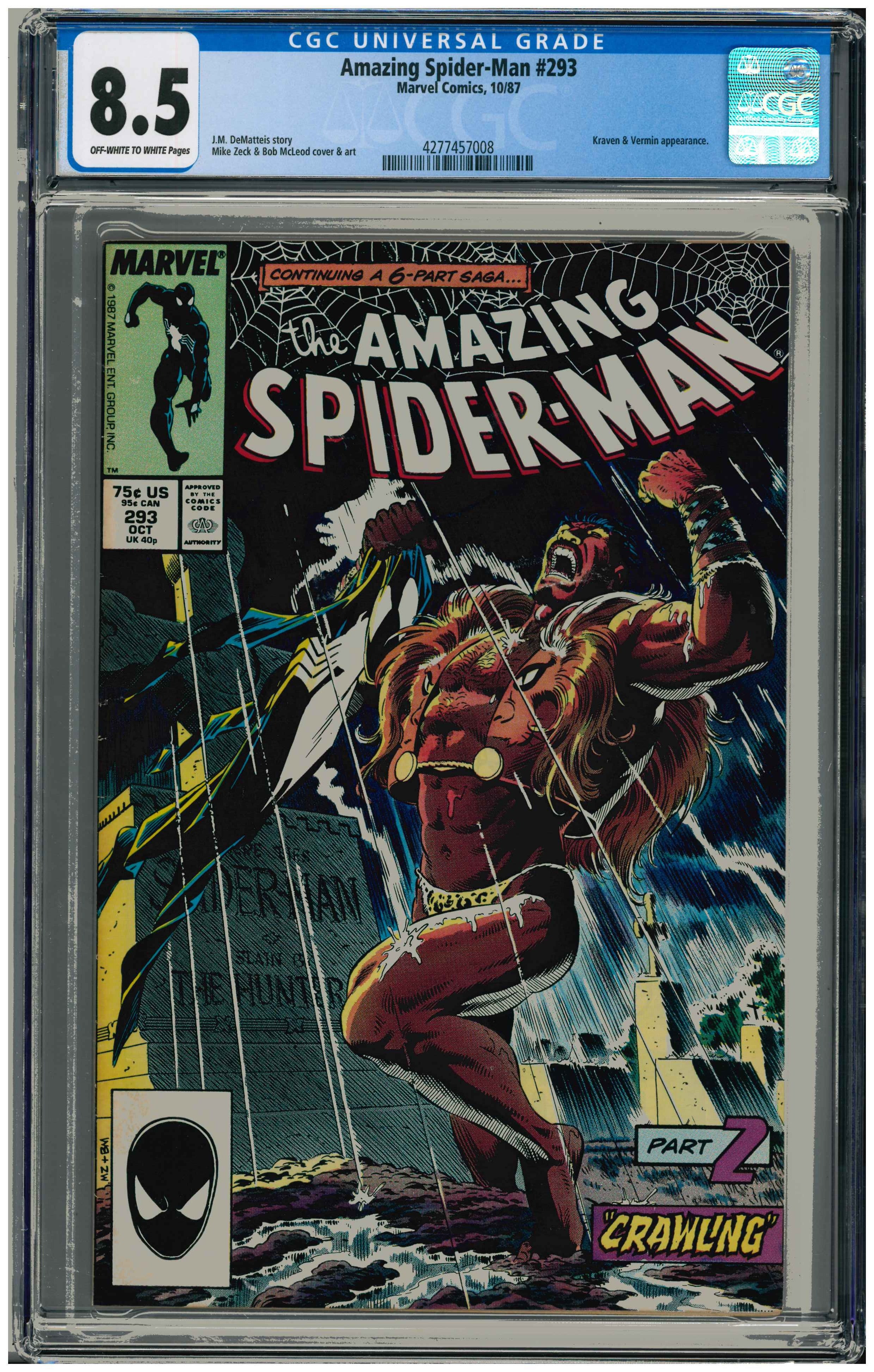 Amazing Spider-Man #293 Rich-Text-Editor