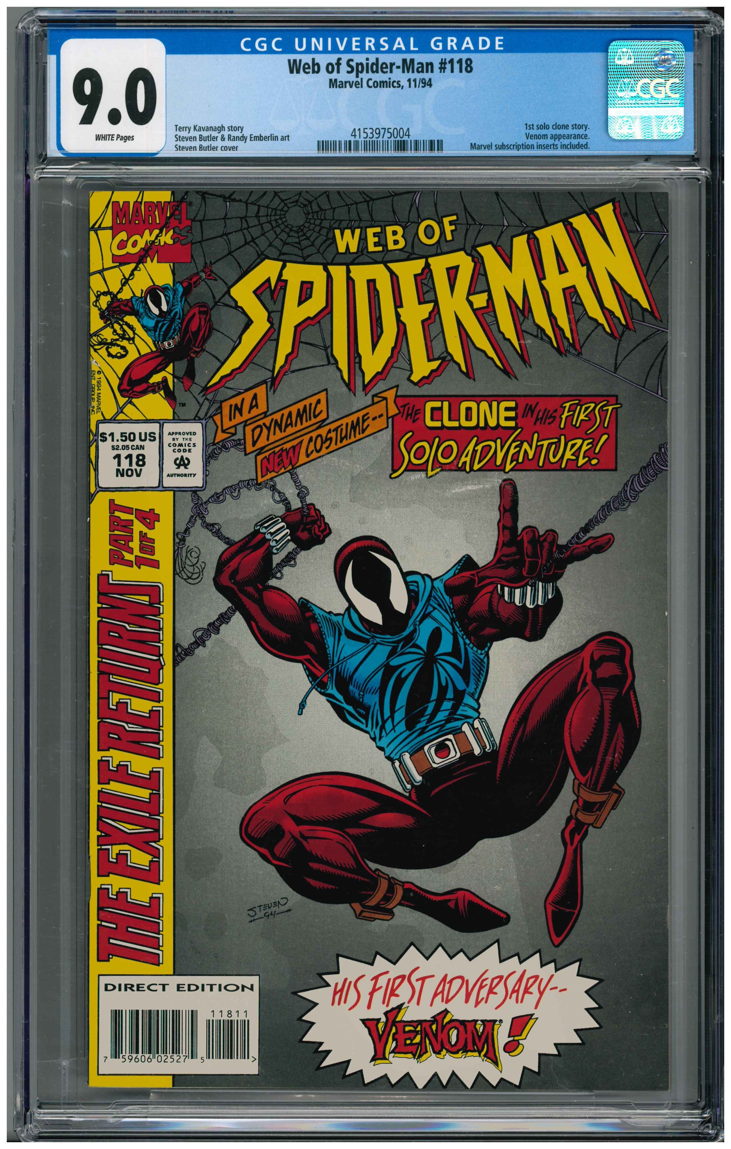 Web of Spider-Man #118