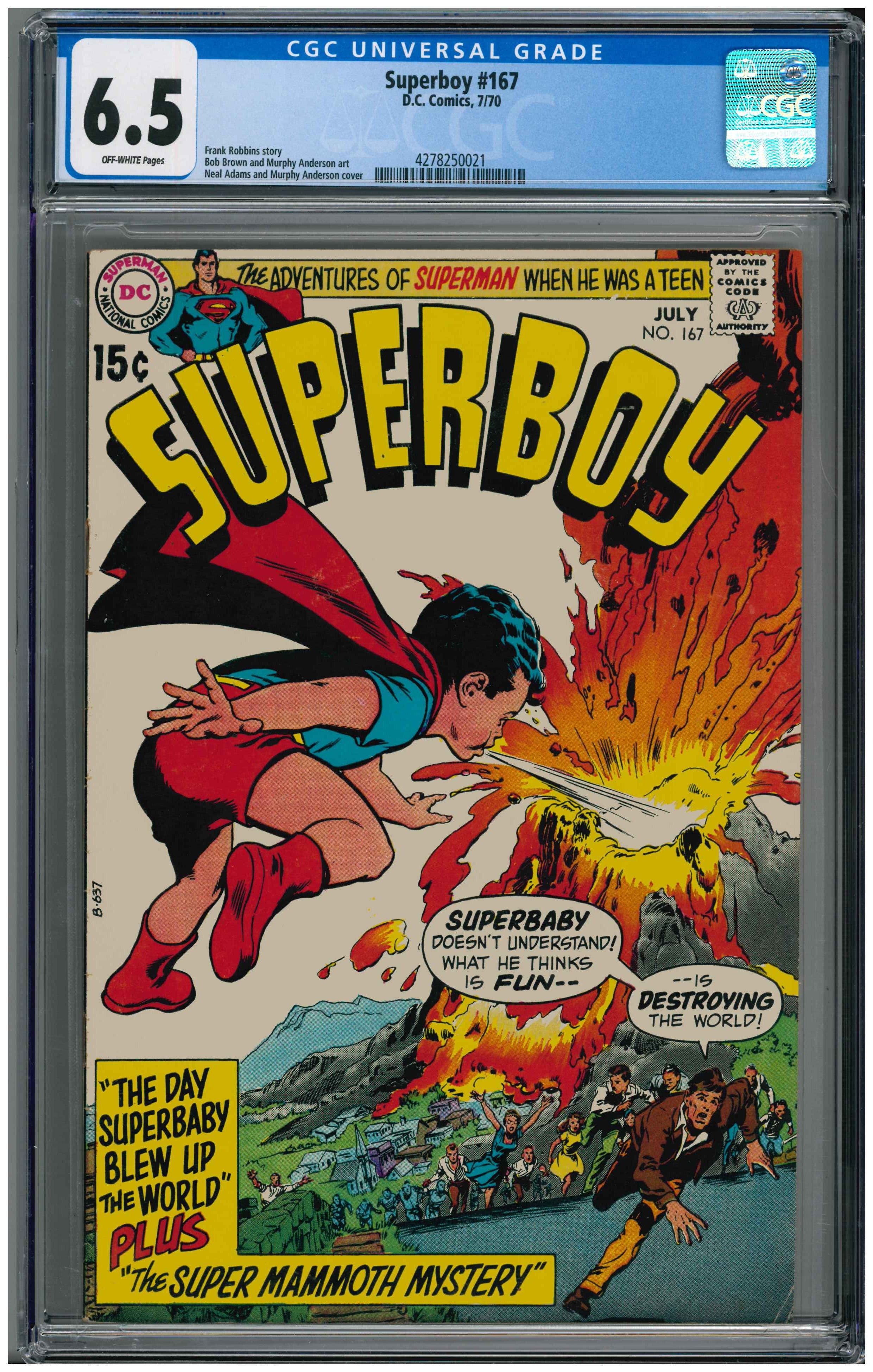 Superboy #167