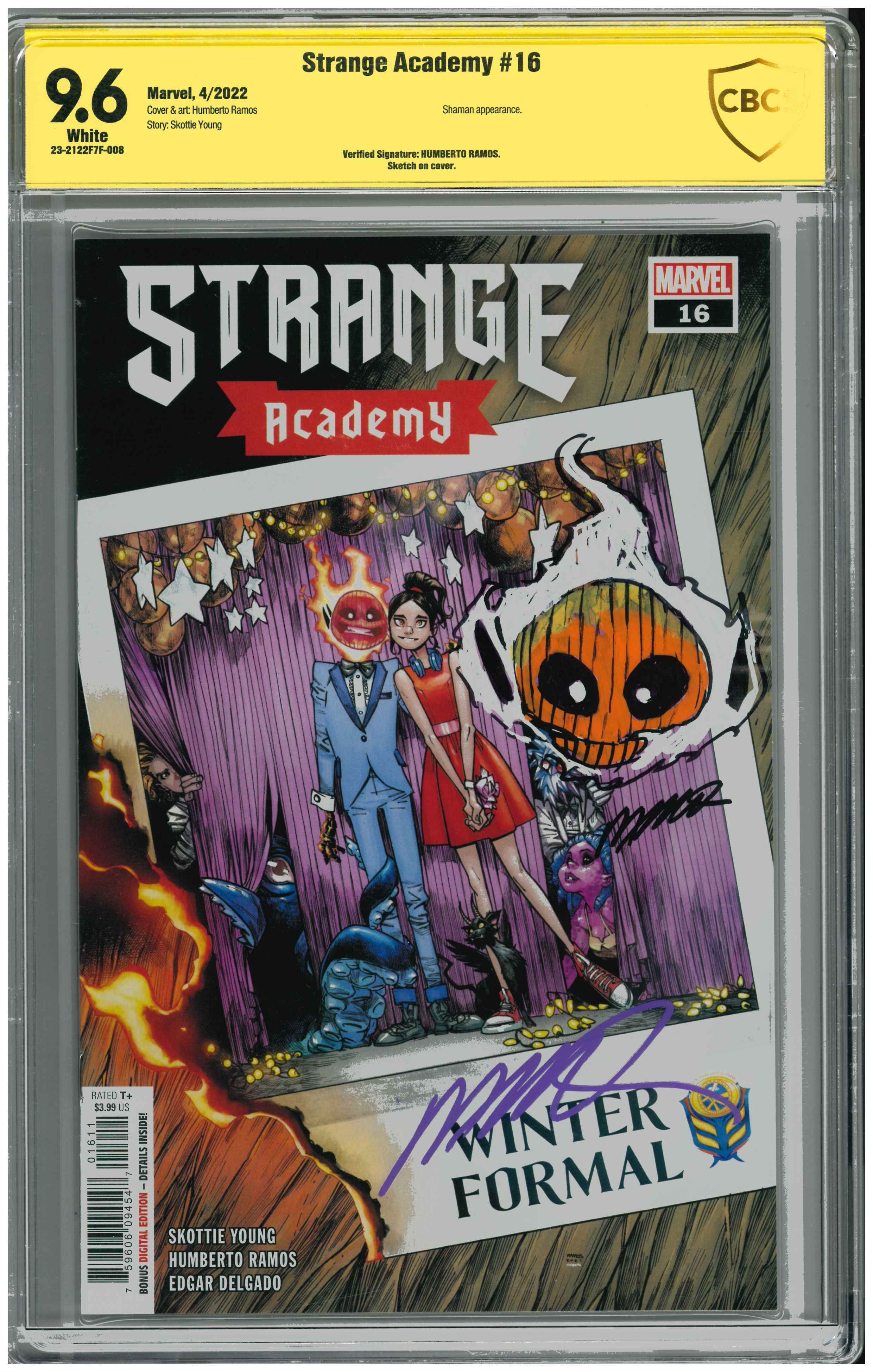 Strange Academy #16 | Unterschrieben & Sketch Humberto Ramos