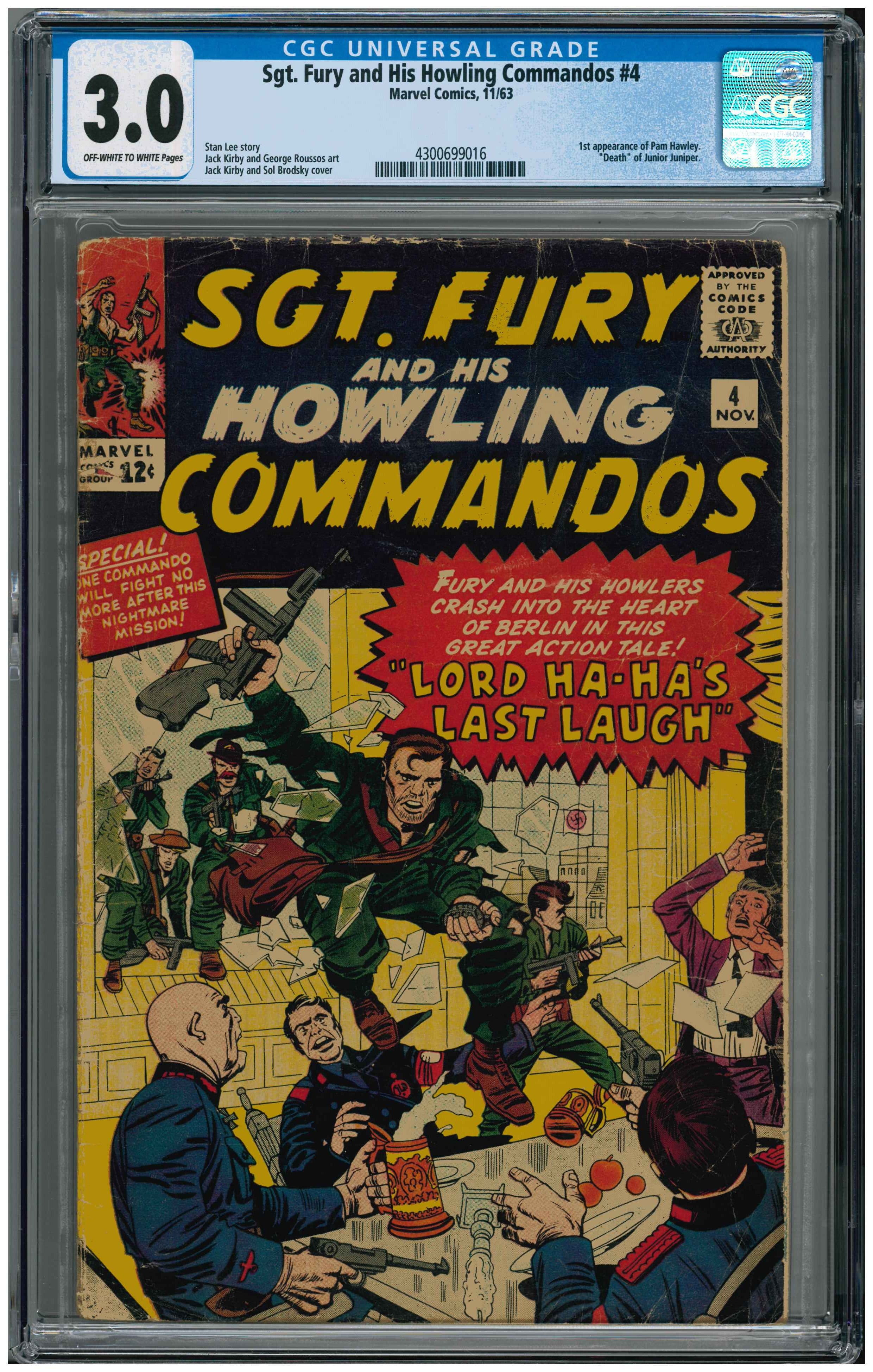 Sgt. Fury and His Howling Commandos #4