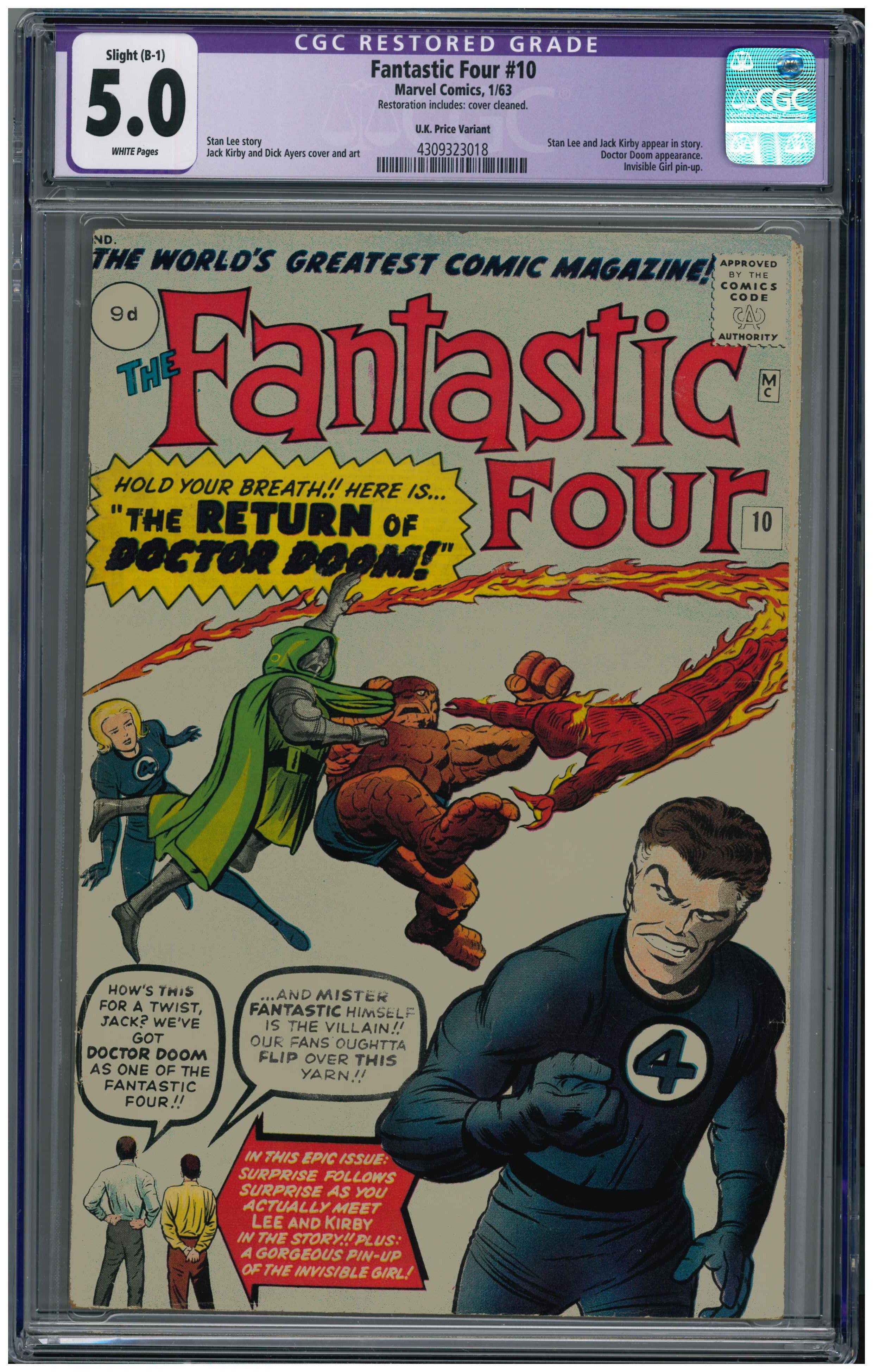 Fantastic Four #10