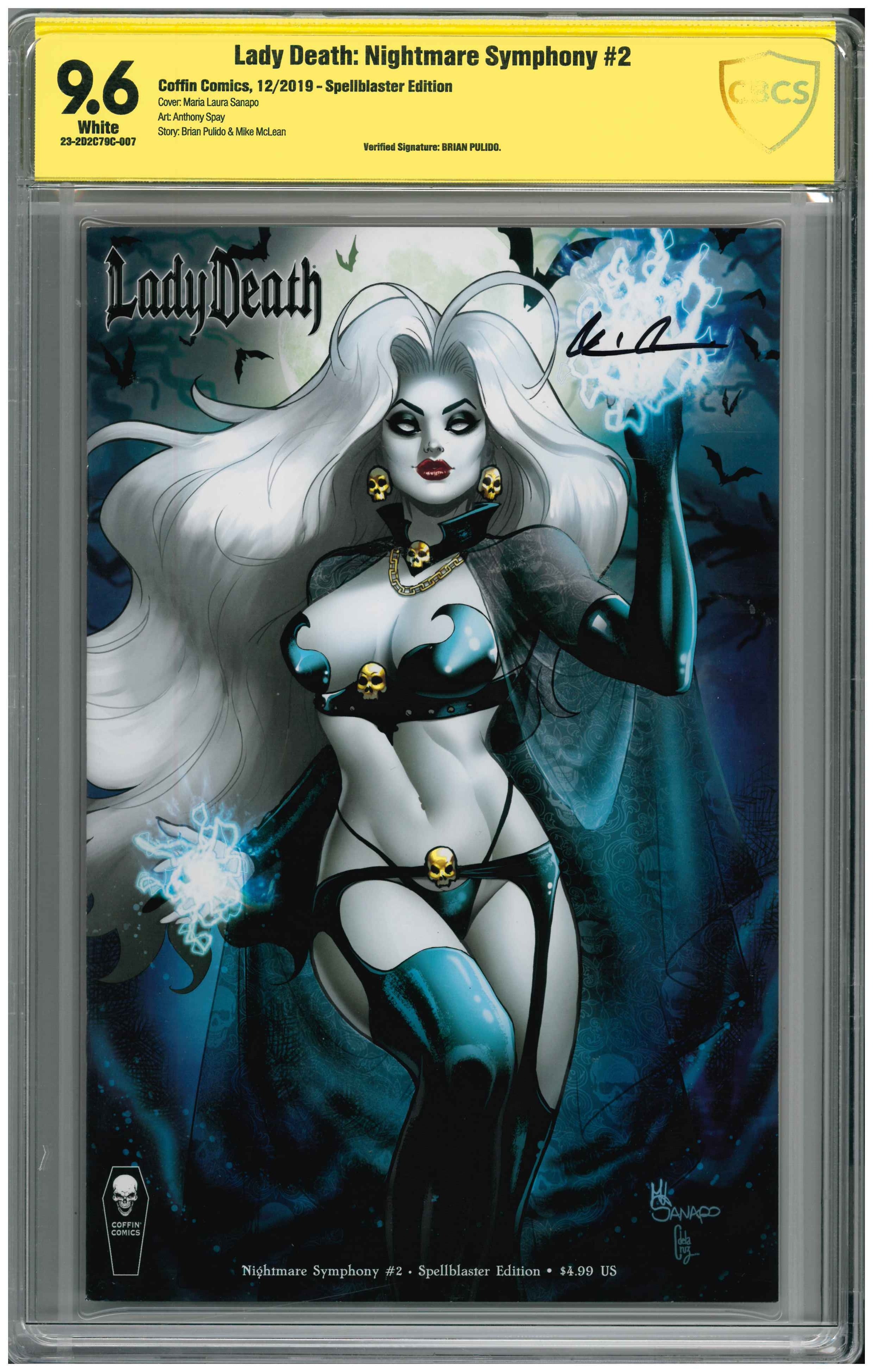 Lady Death: Nightmare Symphony #2| Unterschrieben von Brian Pulido