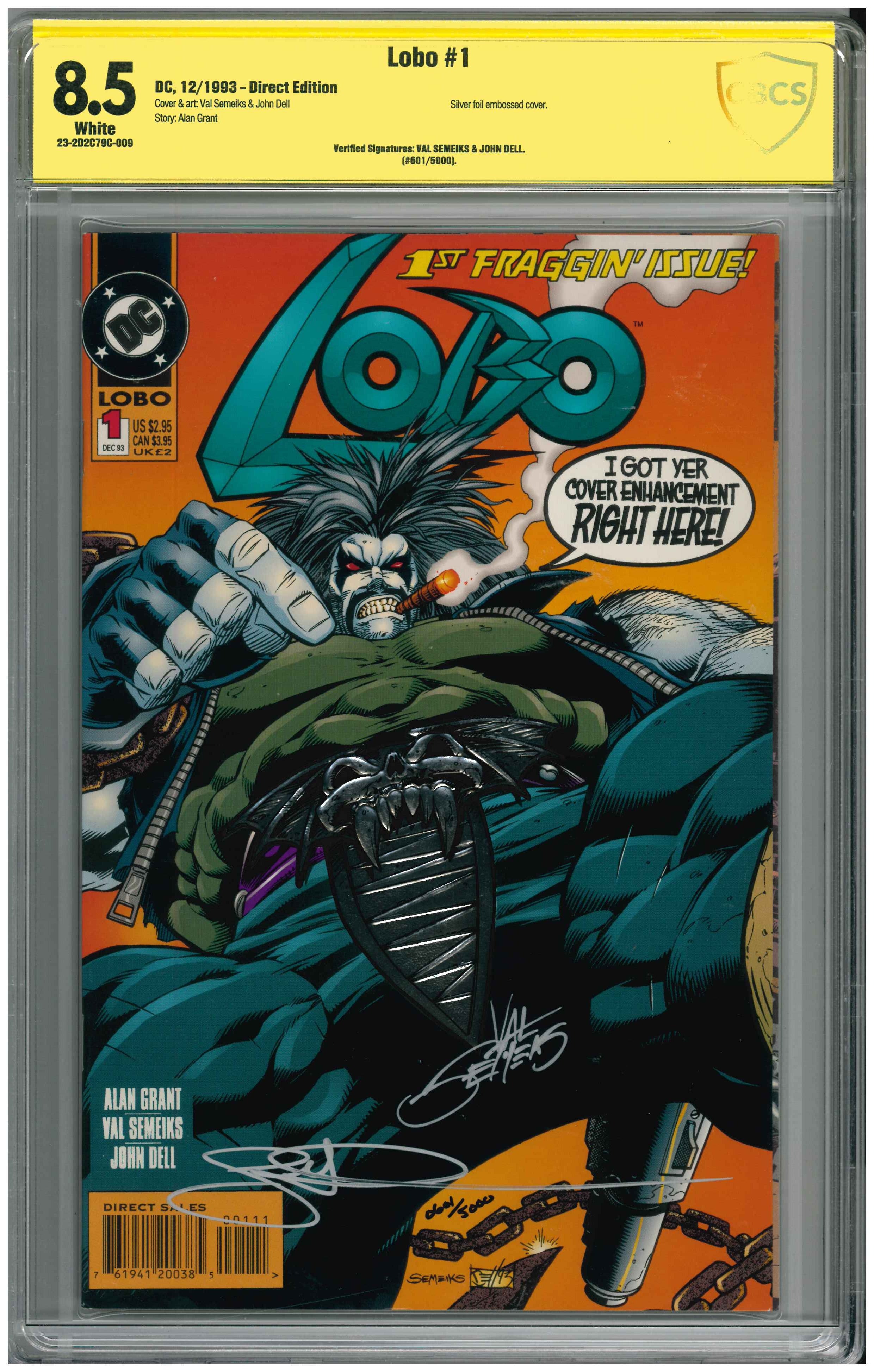 Lobo #1| Unterschrieben von Val Semeiks & John Dell (#601/5000)