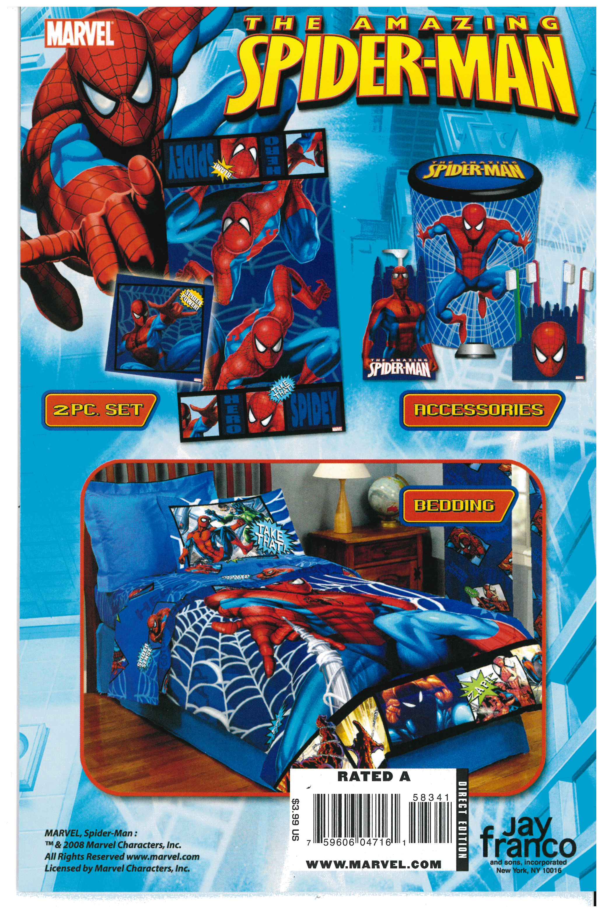 Amazing Spider-Man #583 Rückseite