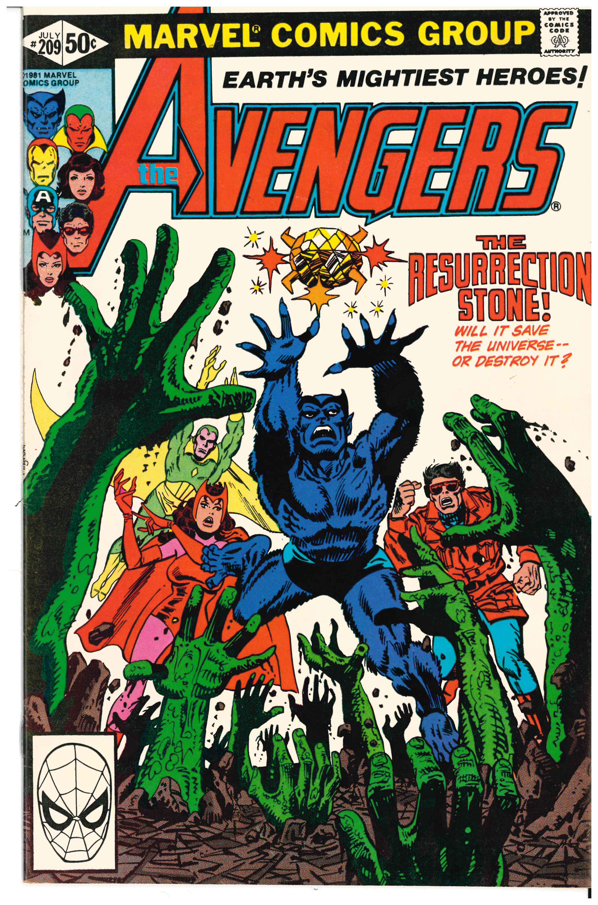 Avengers #209