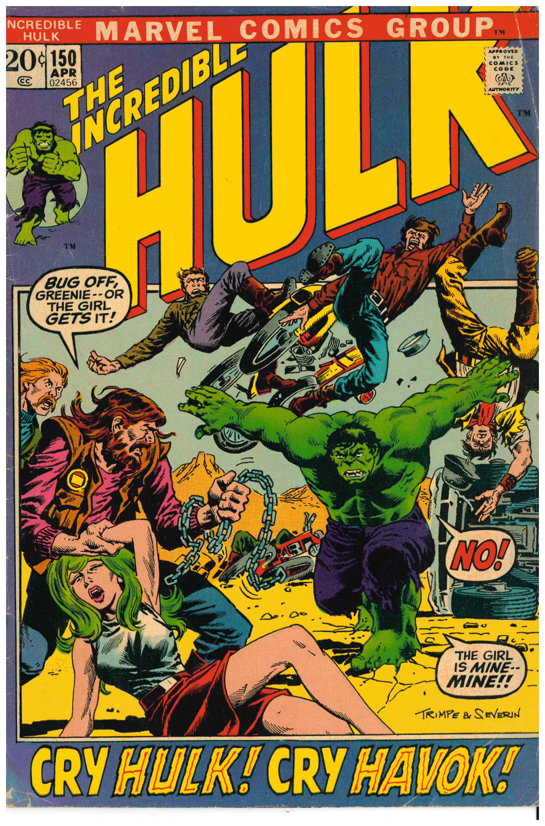 Incredible Hulk #150