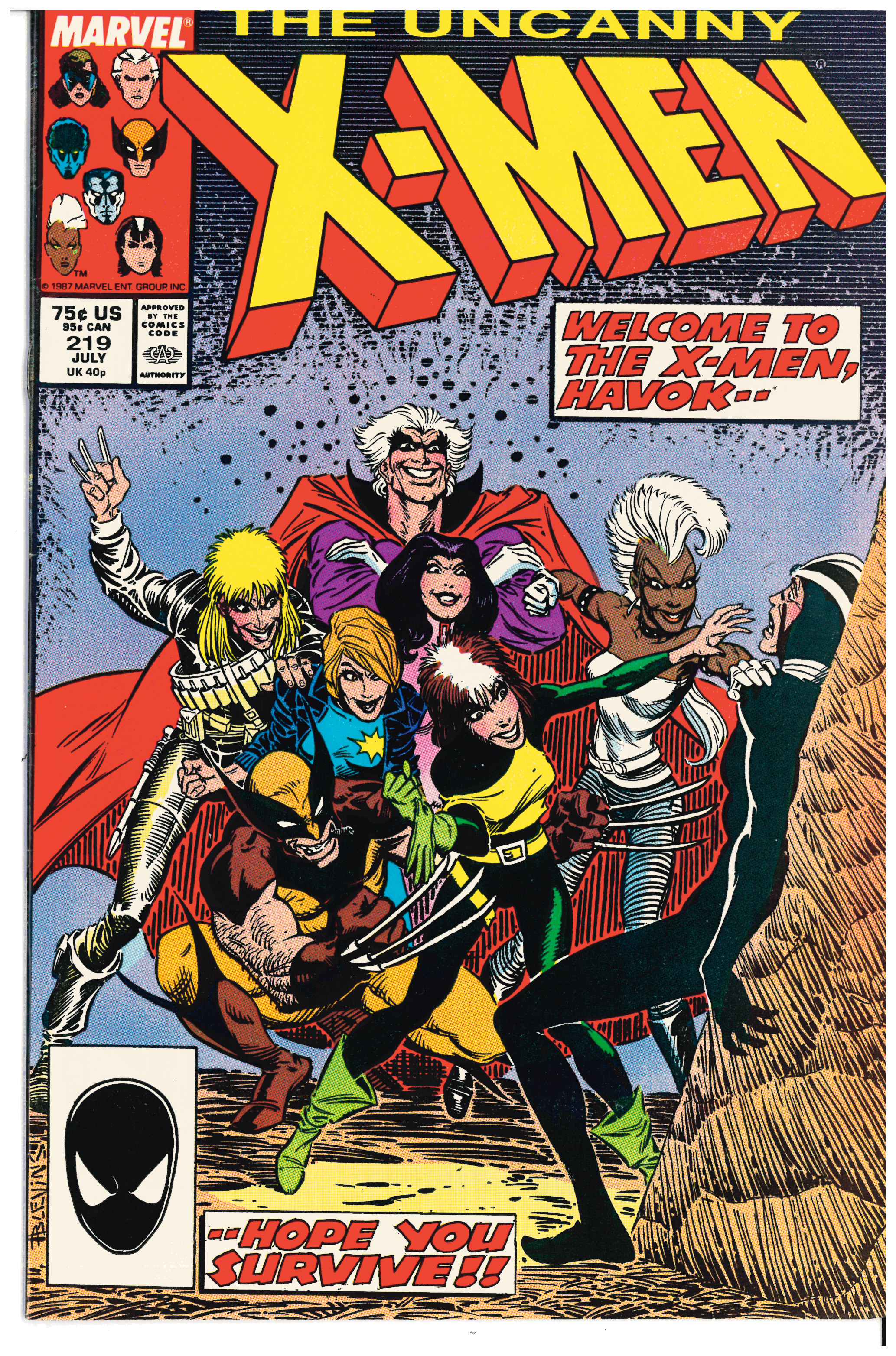 Uncanny X-Men #219