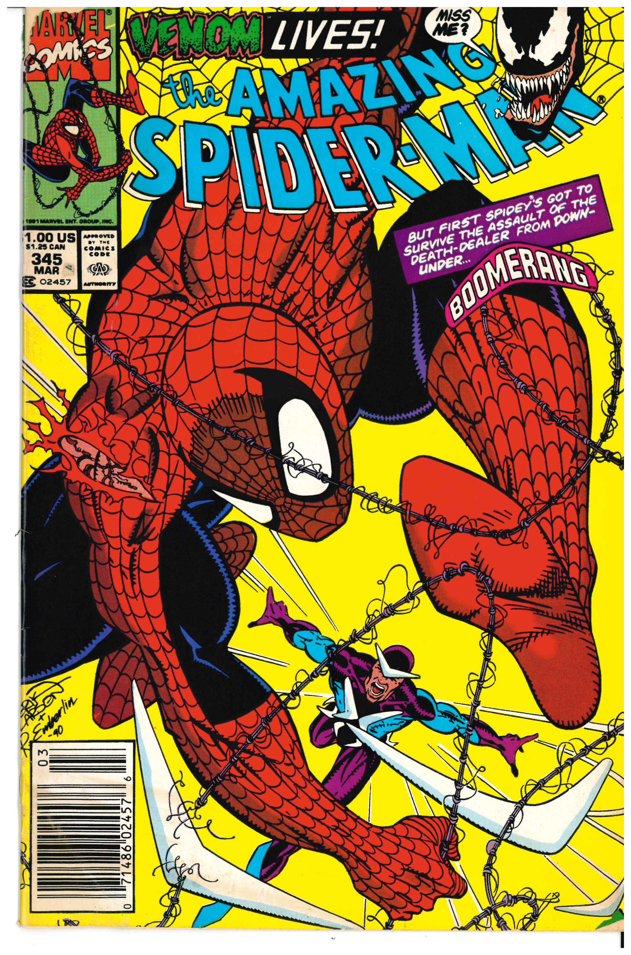 Amazing Spider-Man #345