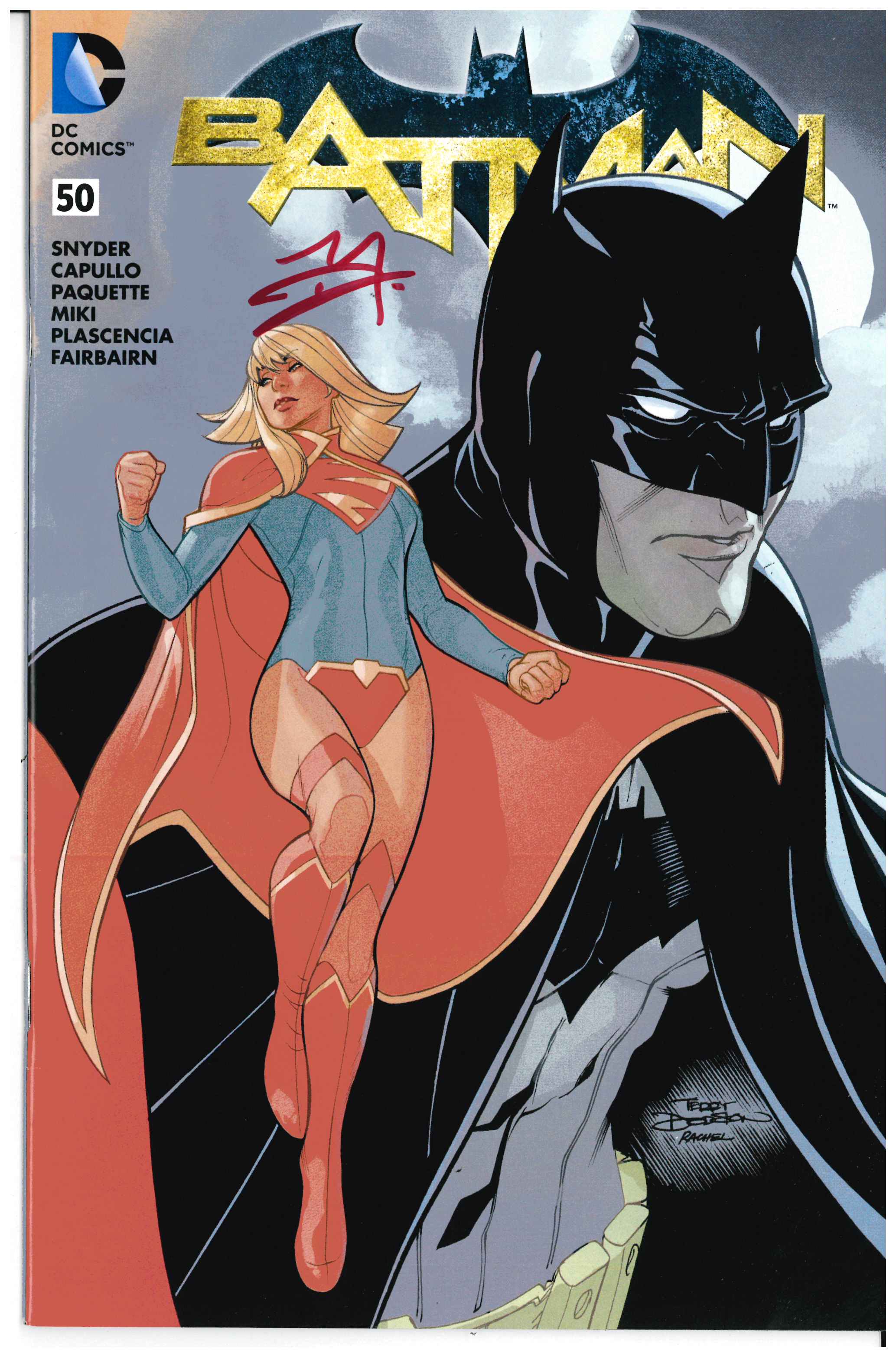 Batman #50| Unterschrieben von Terry Dodson