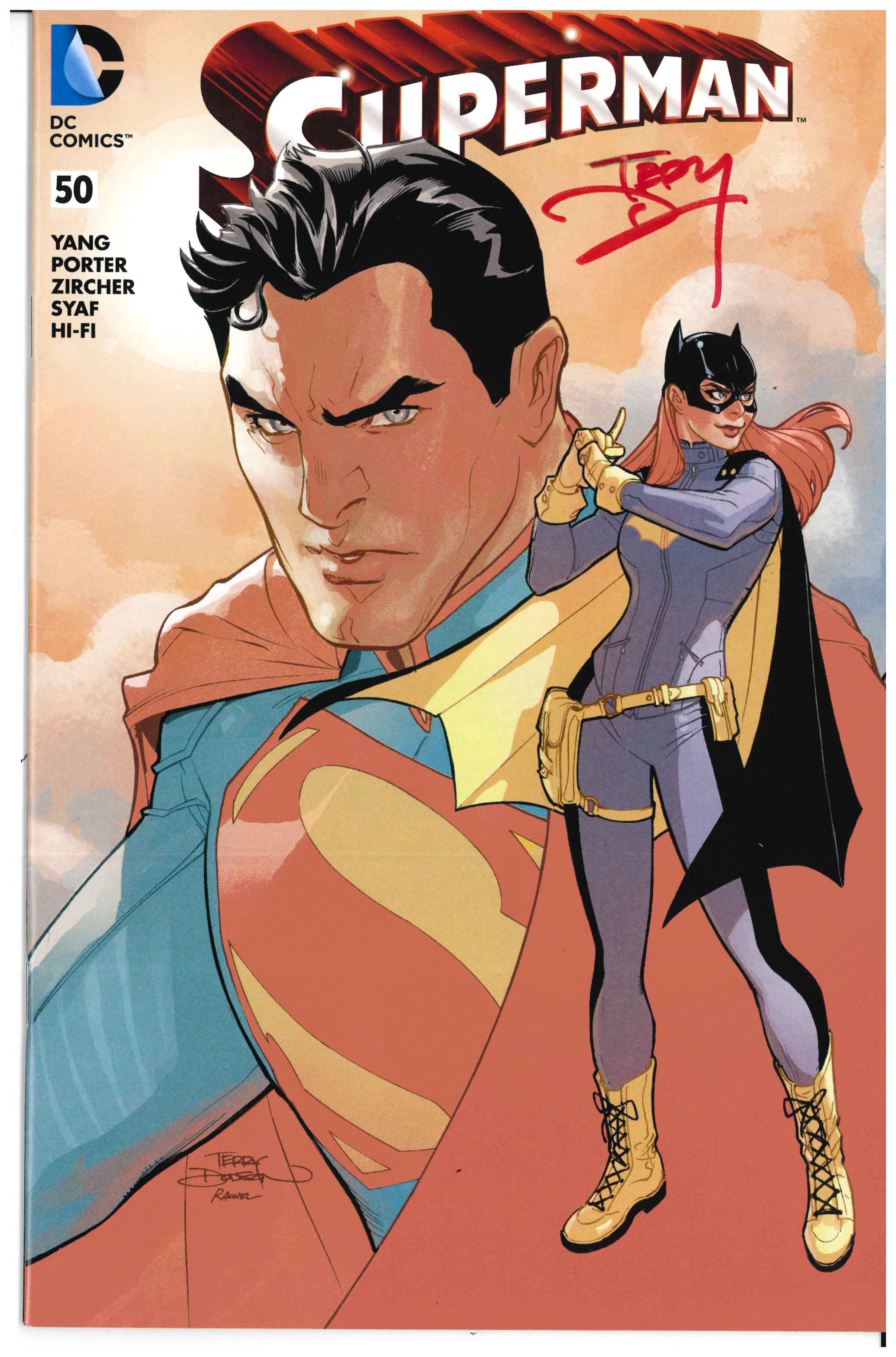 Superman #50| Unterschrieben von Terry Dodson