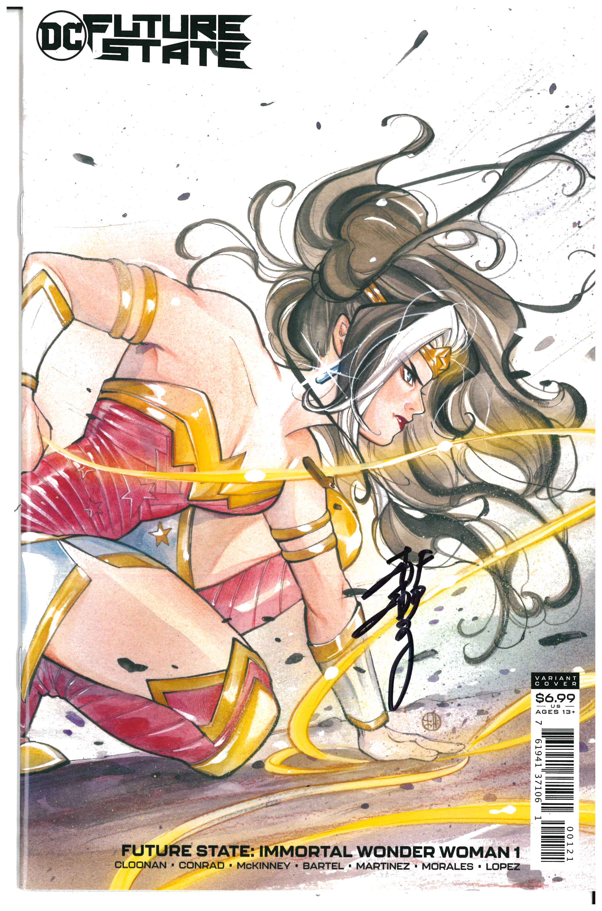 Future State: Immortal Wonder Woman #1| Unterschrieben von Peach Momoko