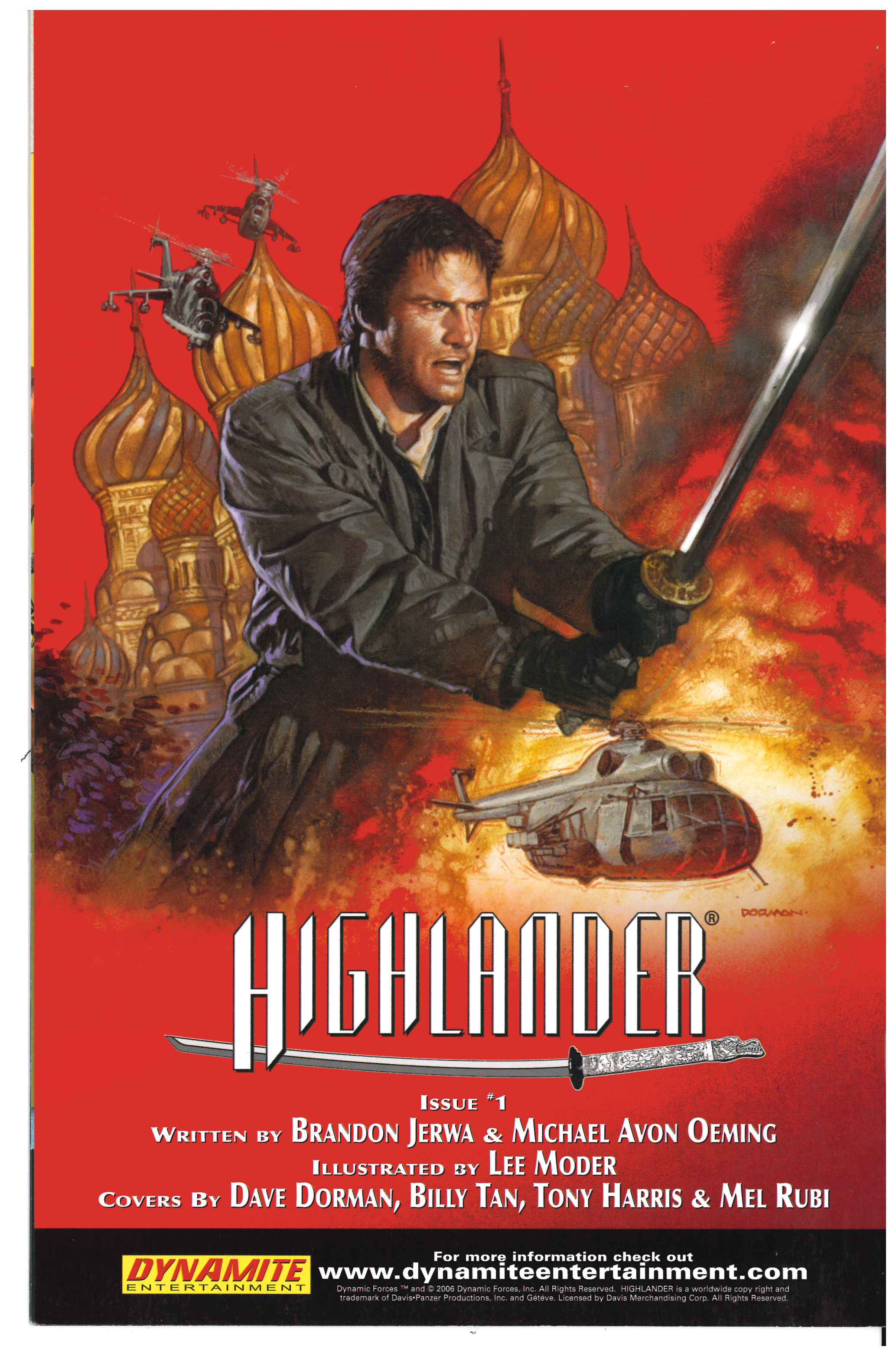 Highlander #1 Rückseite