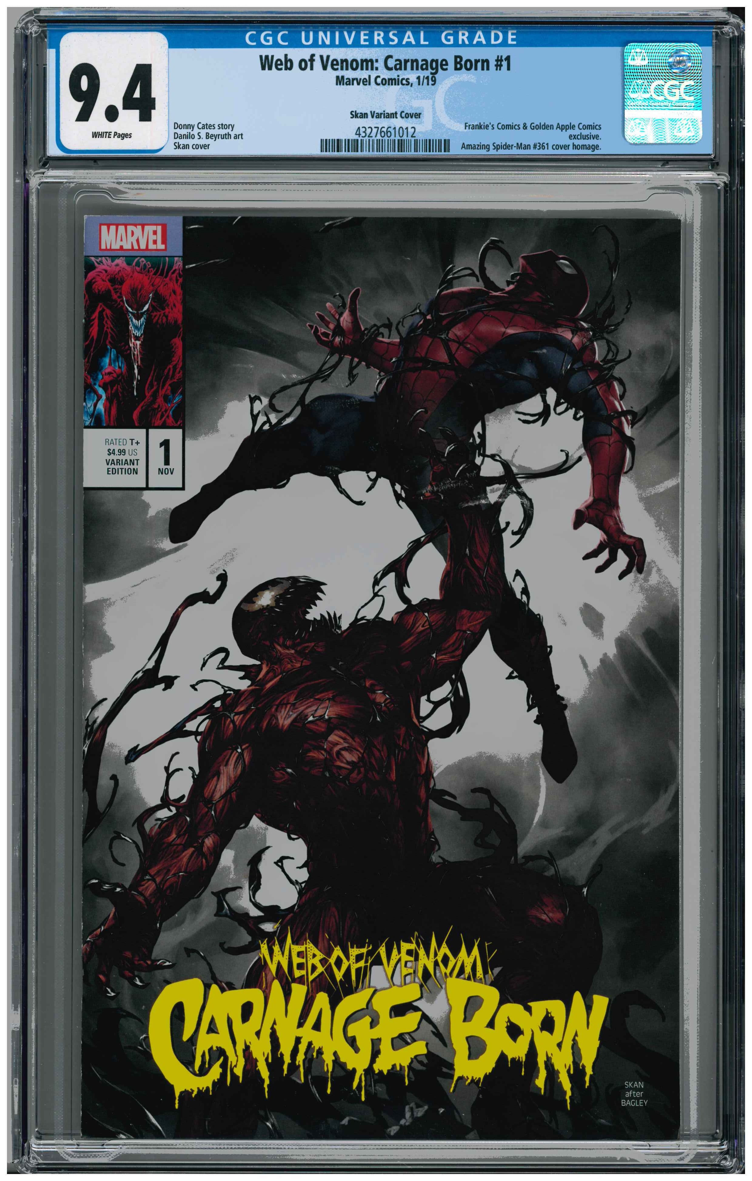 Web of Venom: Carnage Born #1