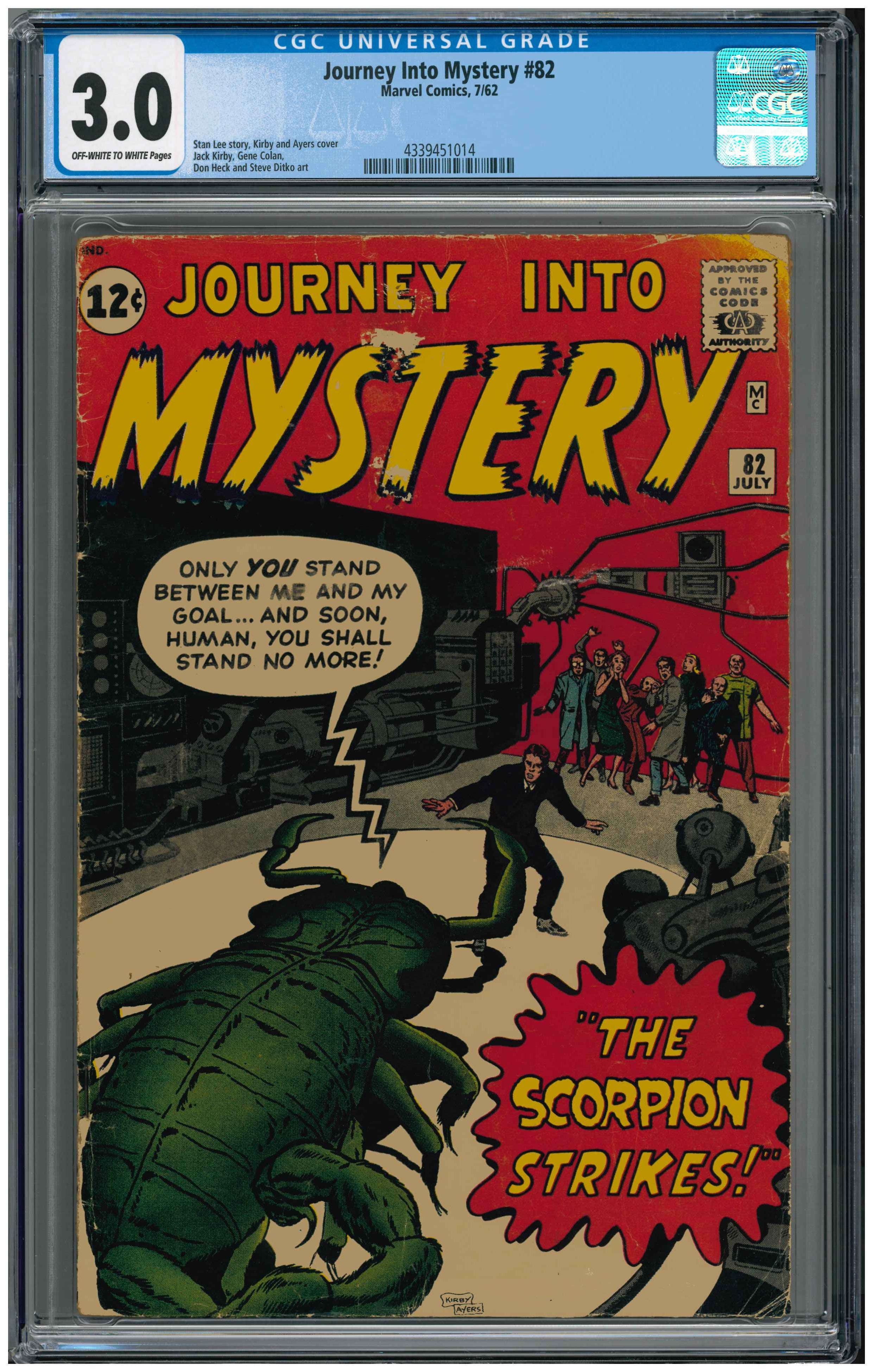 Journey into Mystery #82