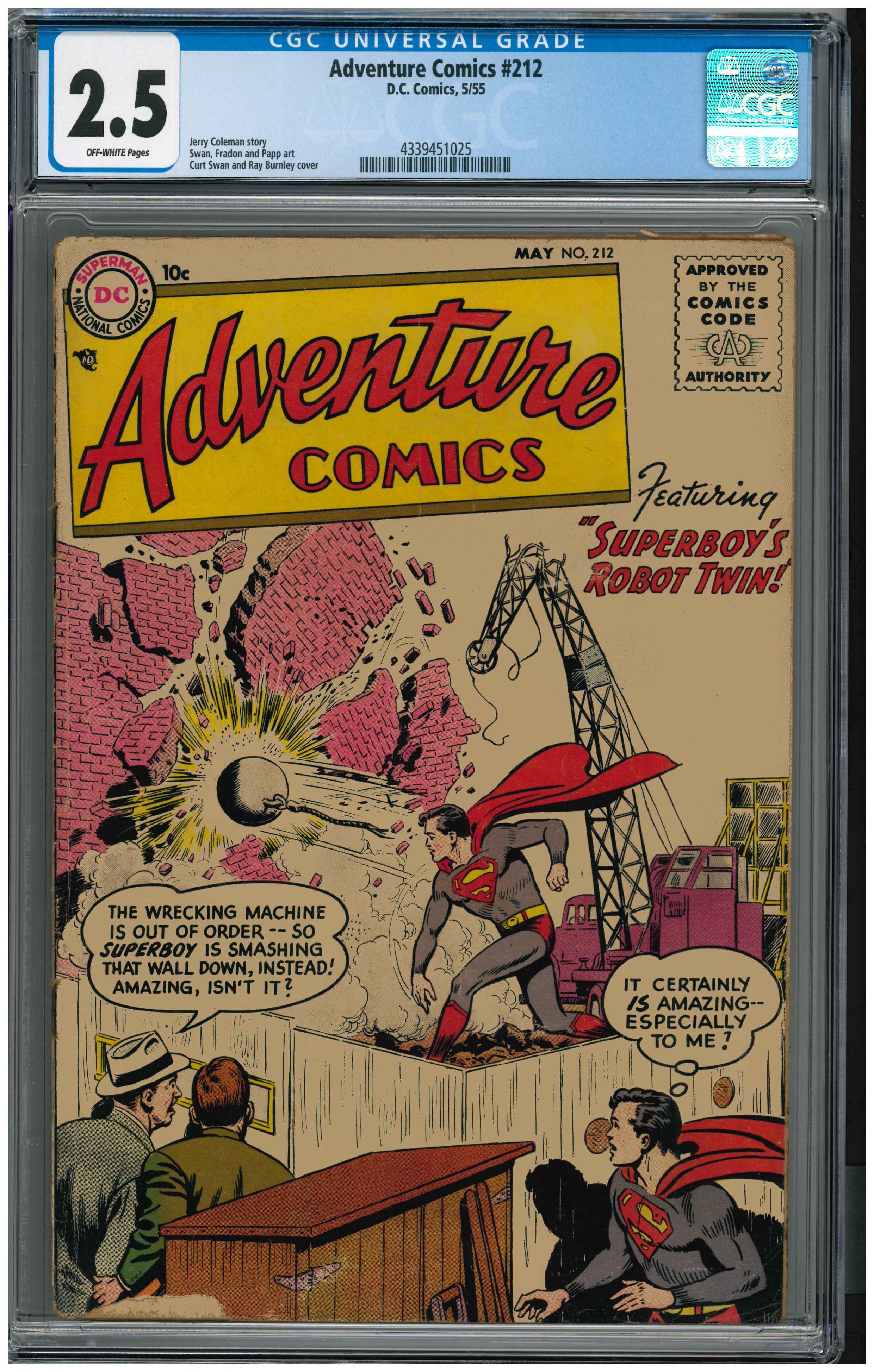 Adventure Comics #212