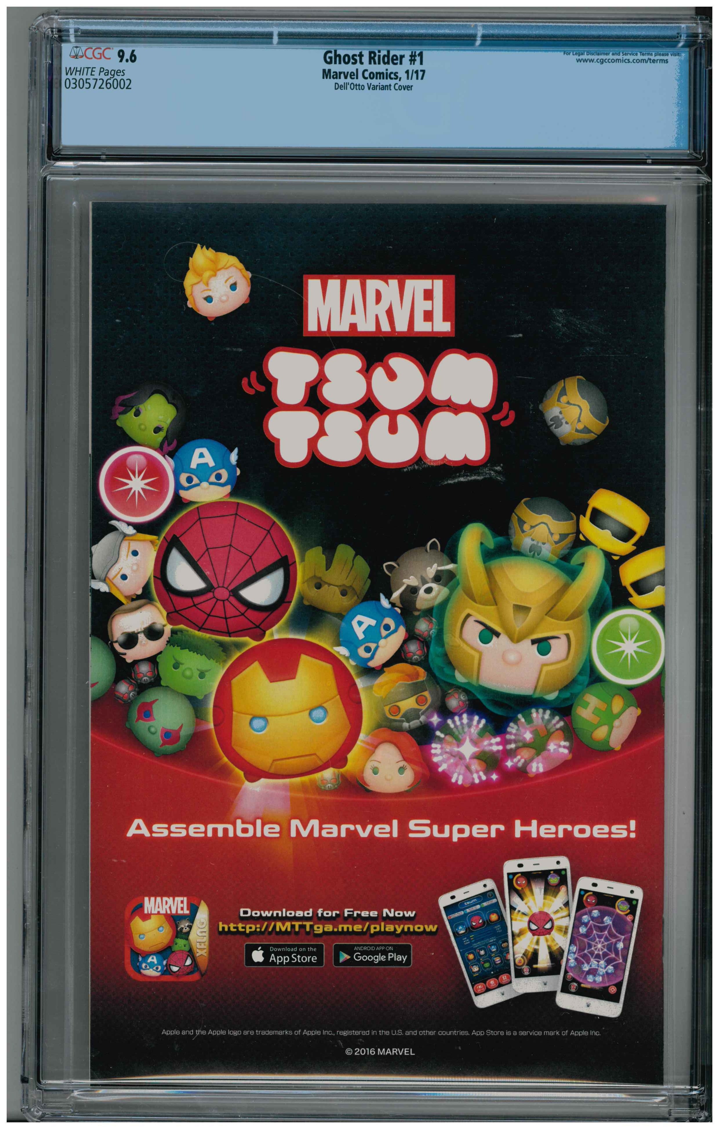 Ghost Rider #1 Rückseite