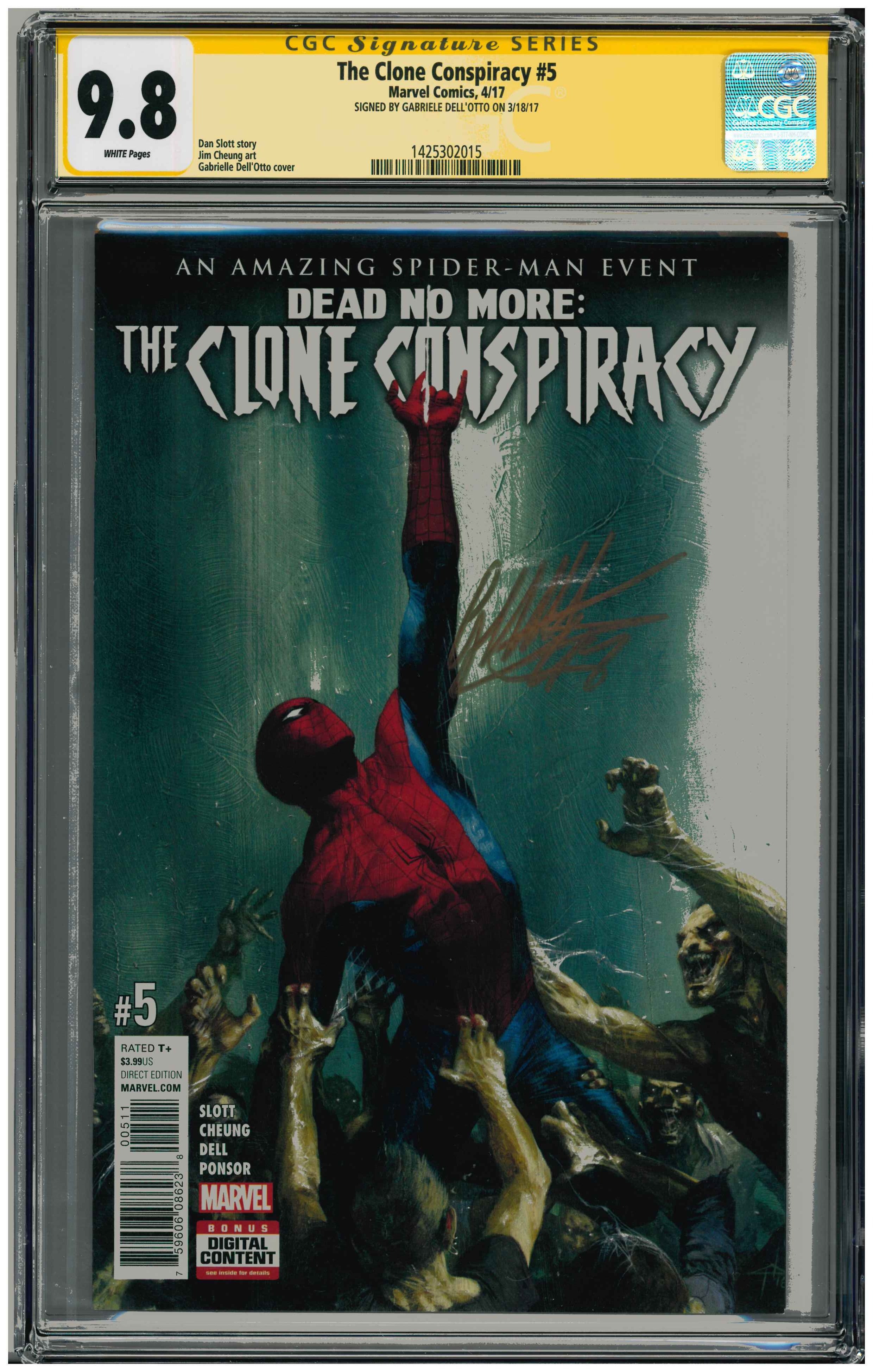 The Clone Conspiracy #5 | Unterschrieben von Gabriele Dell'Otto