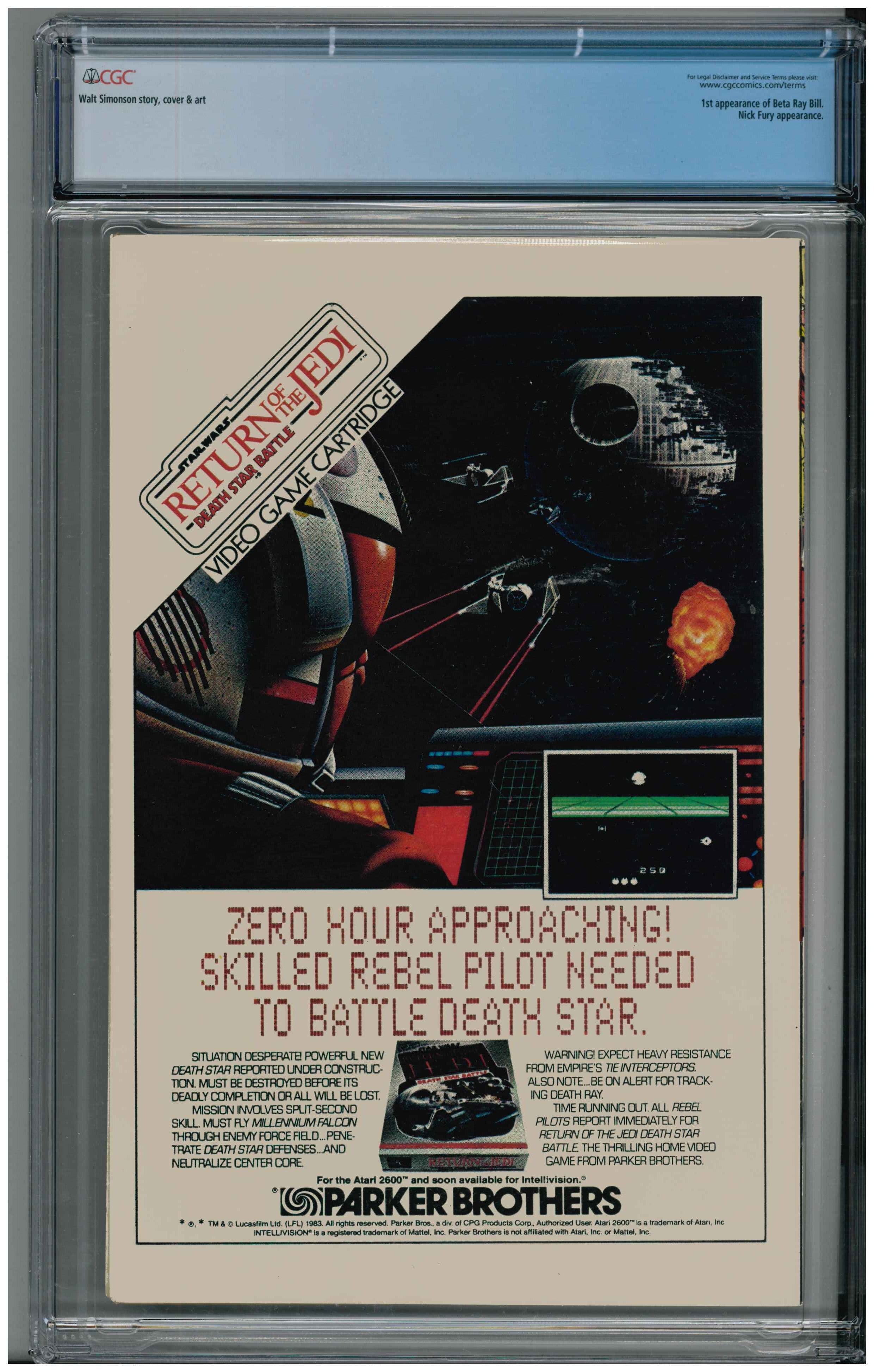 Thor #337 Rückseite