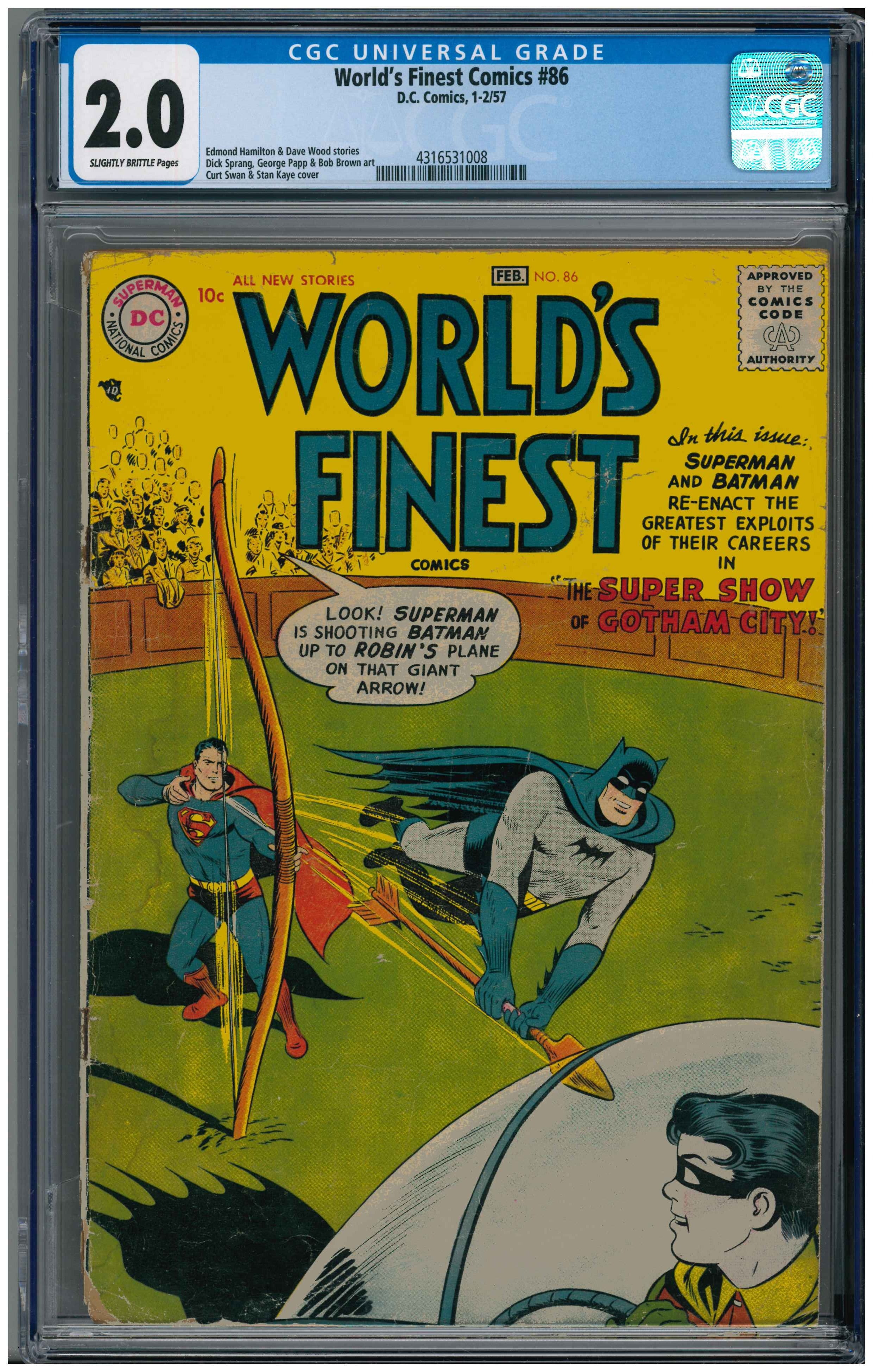 World's Finest Comics #86