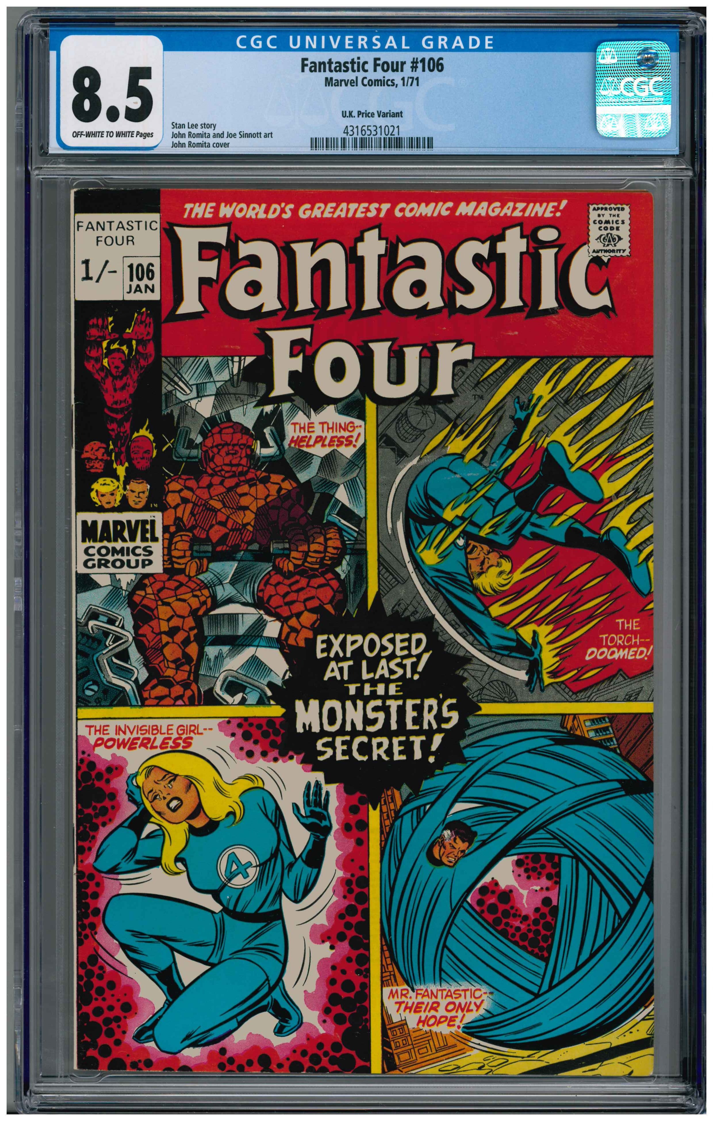 Fantastic Four #106