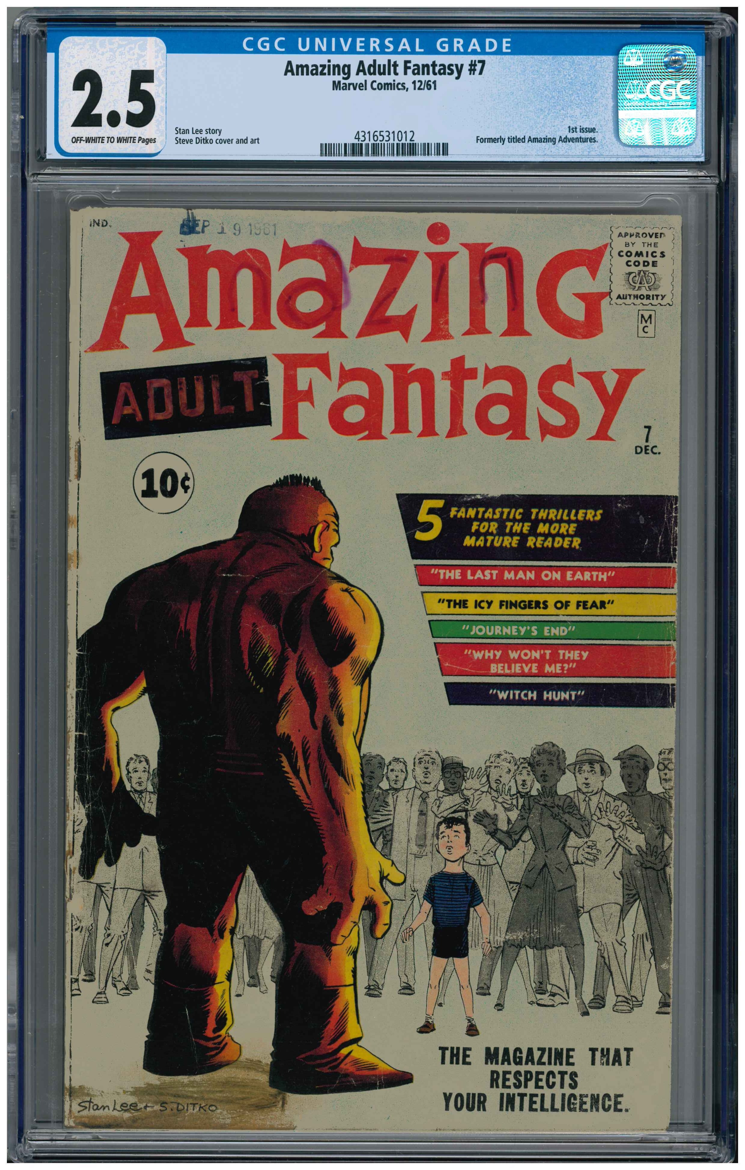 Amazing Fantasy #7