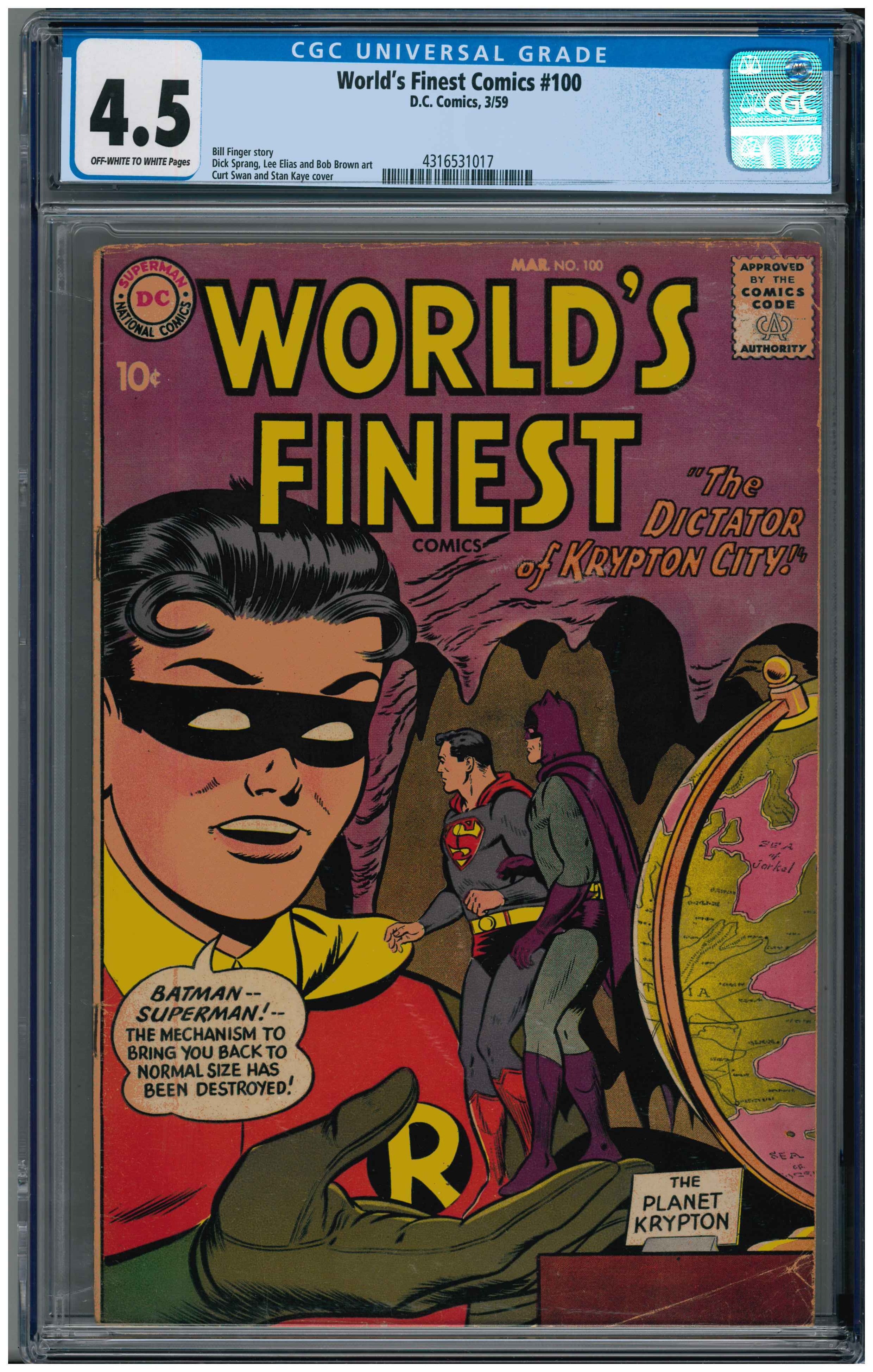 World's Finest Comics #100