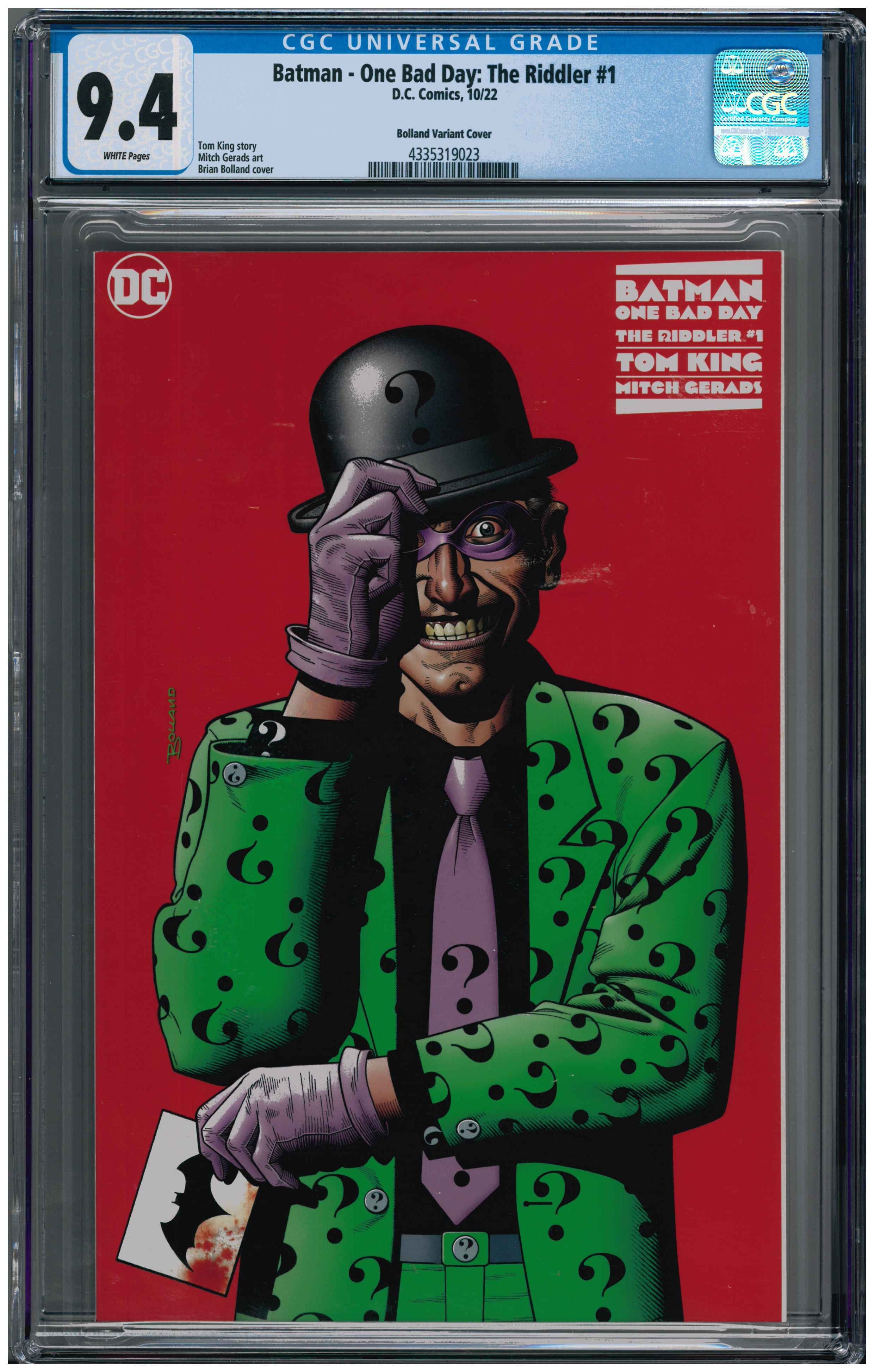 Batman - One Bad Day: The Riddler #1