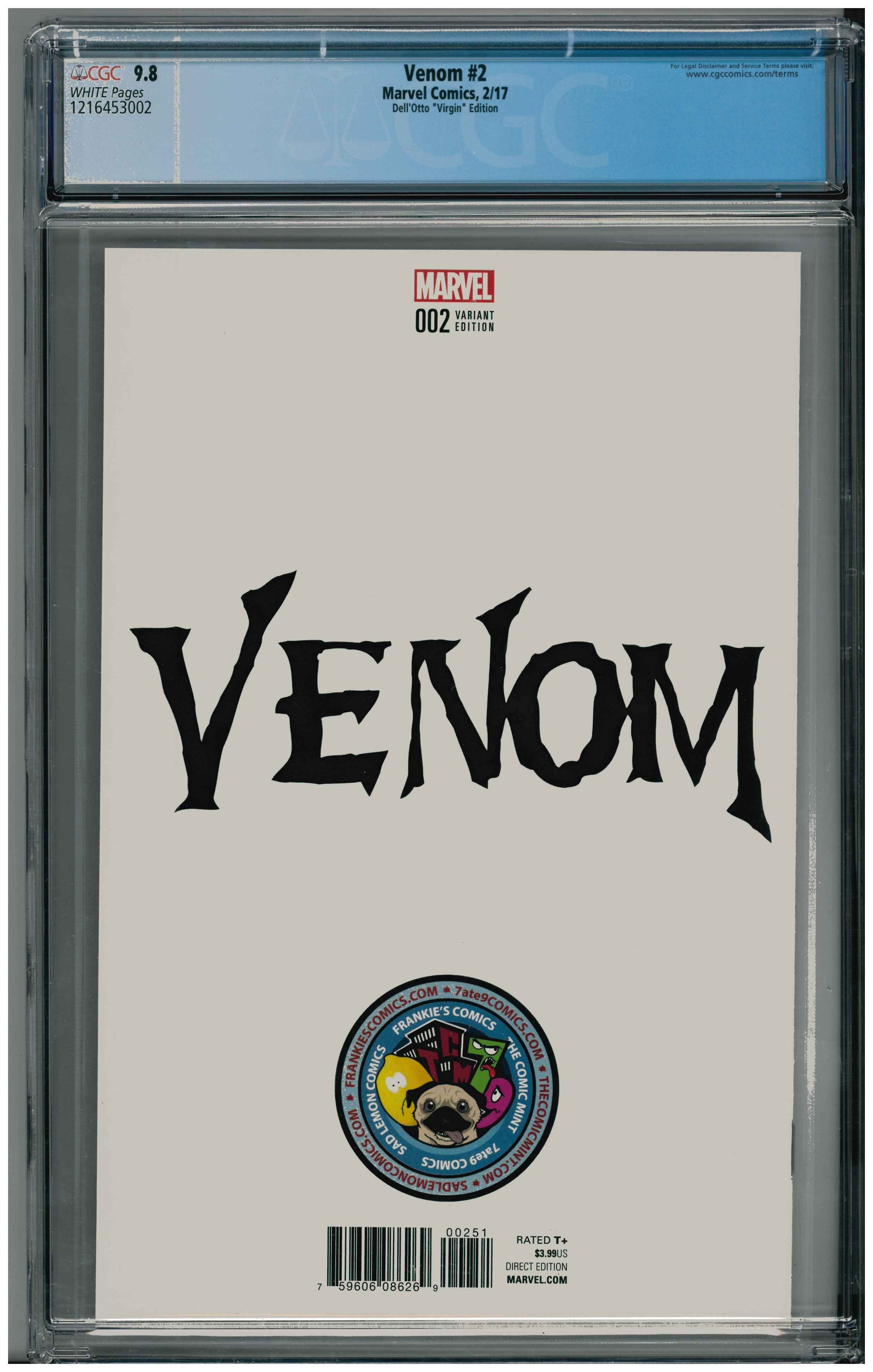 Venom #2 Rückseite