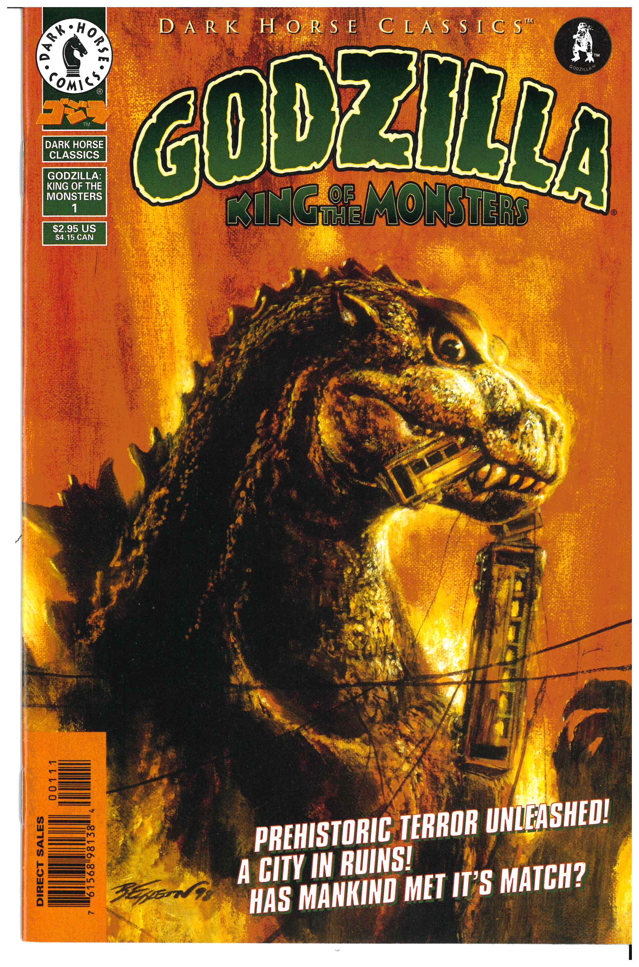 Godzilla King of the Monster #1