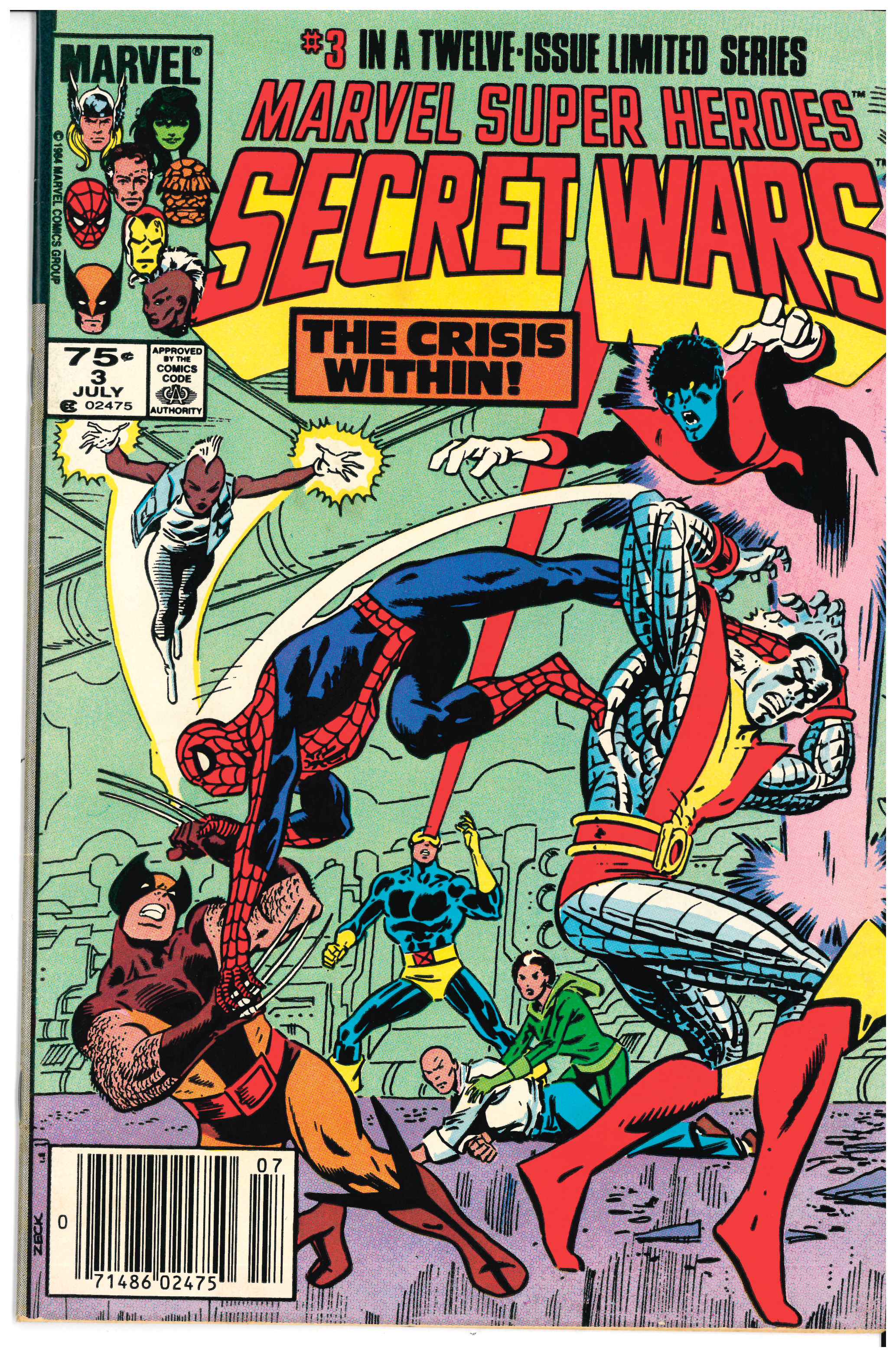 Marvel Super Heroes Secret Wars #3