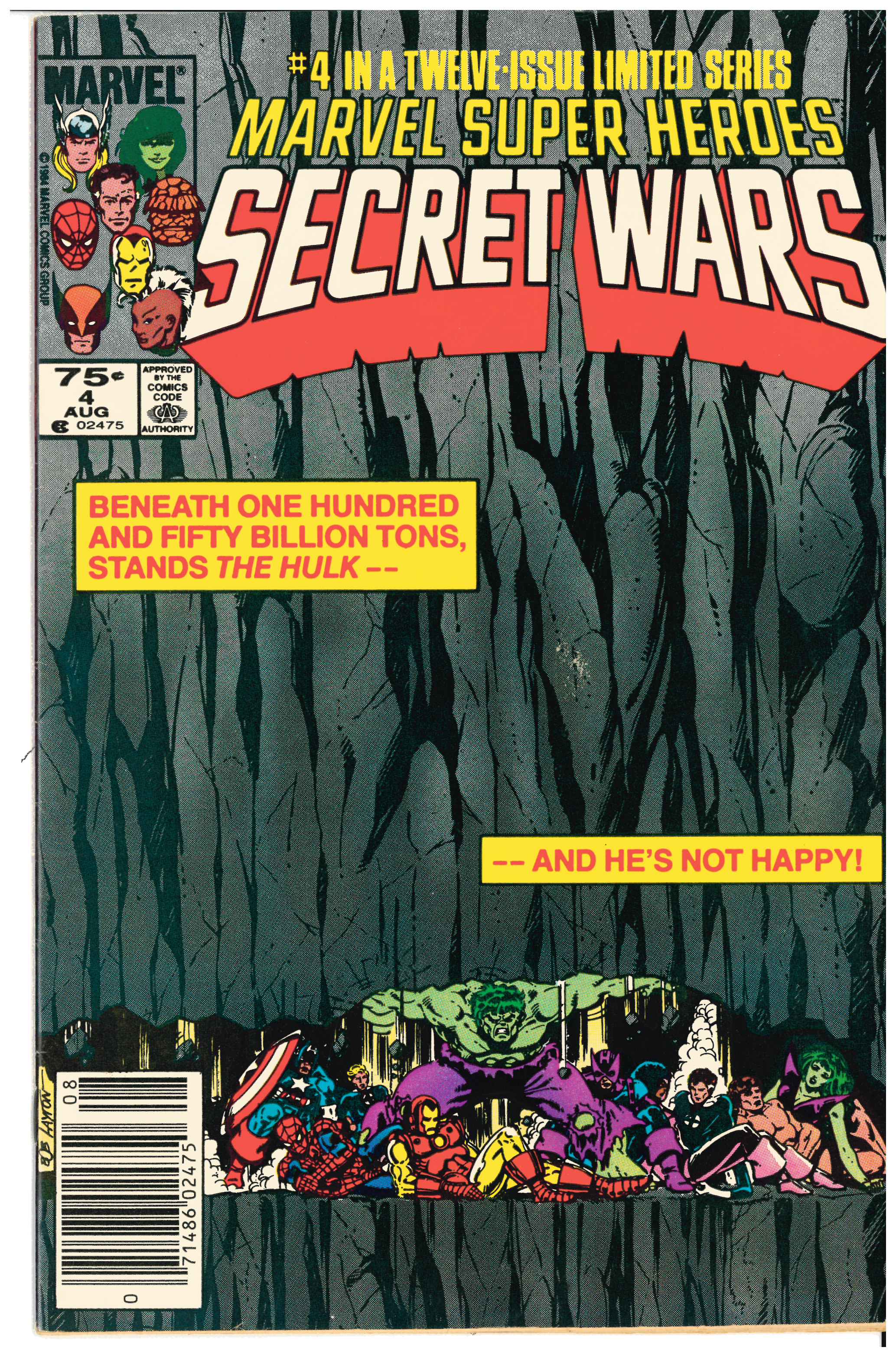 Marvel Super Heroes Secret Wars #4