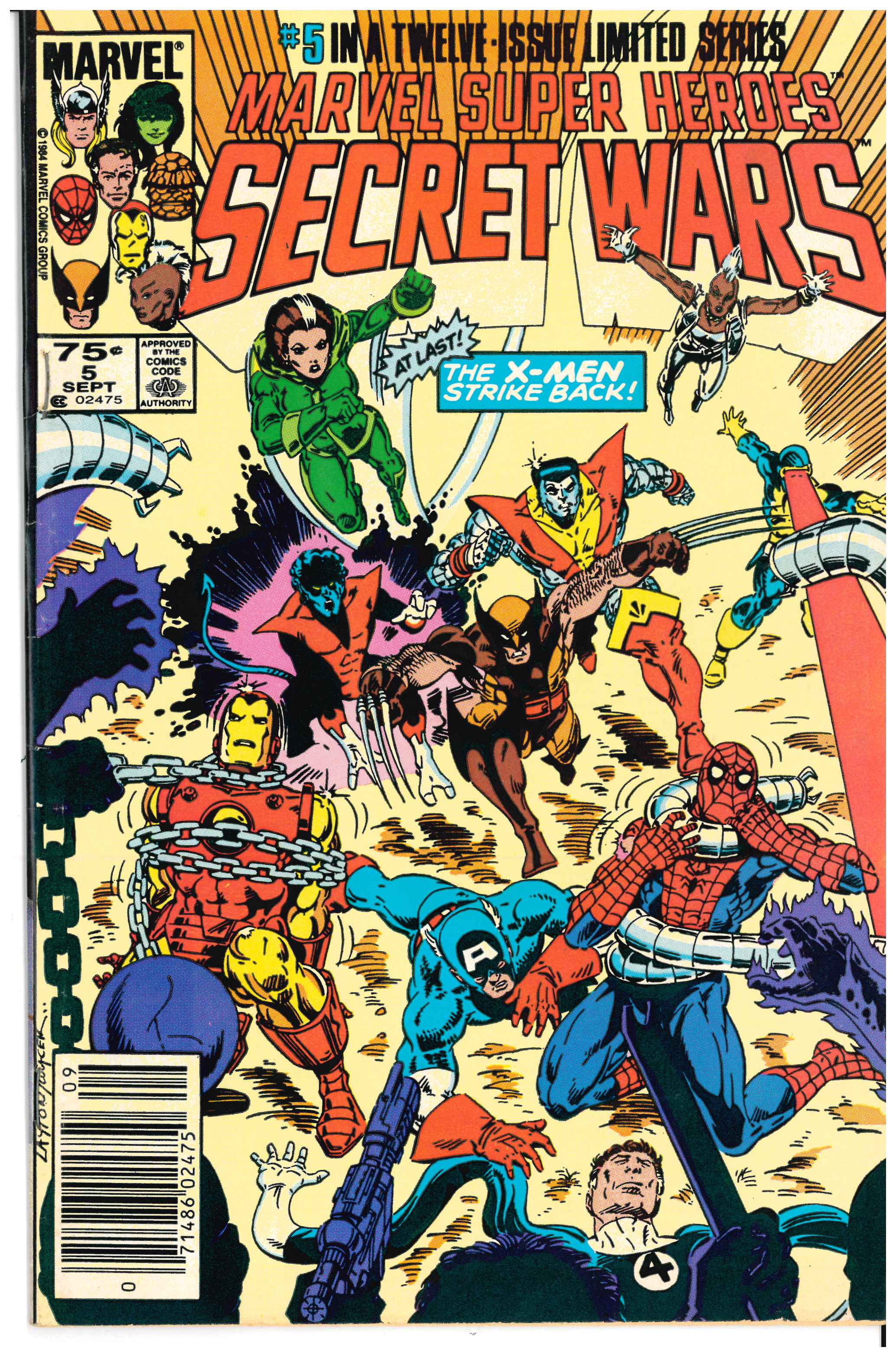 Marvel Super Heroes Secret Wars #5