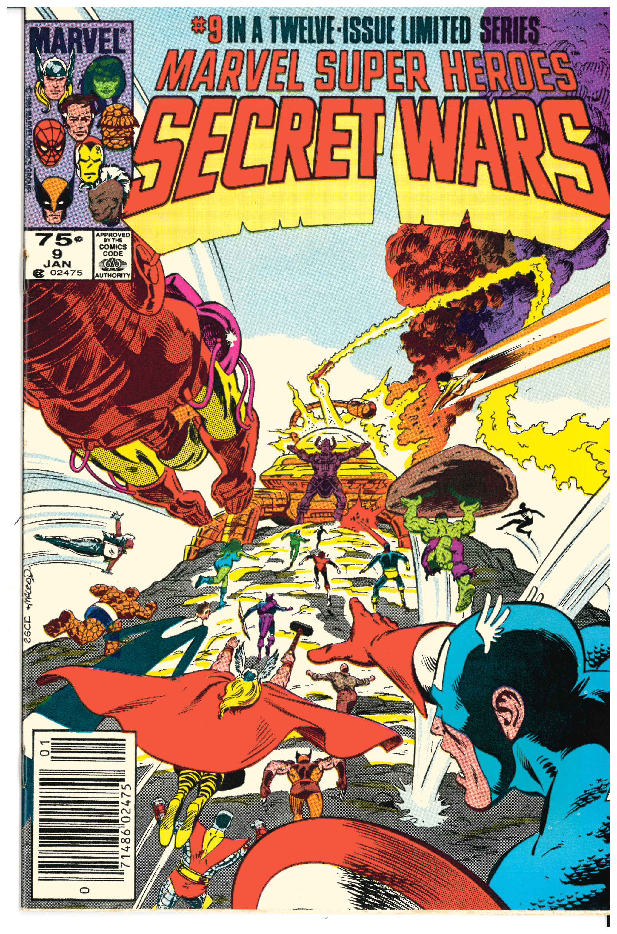 Marvel Super Heroes Secret Wars #9